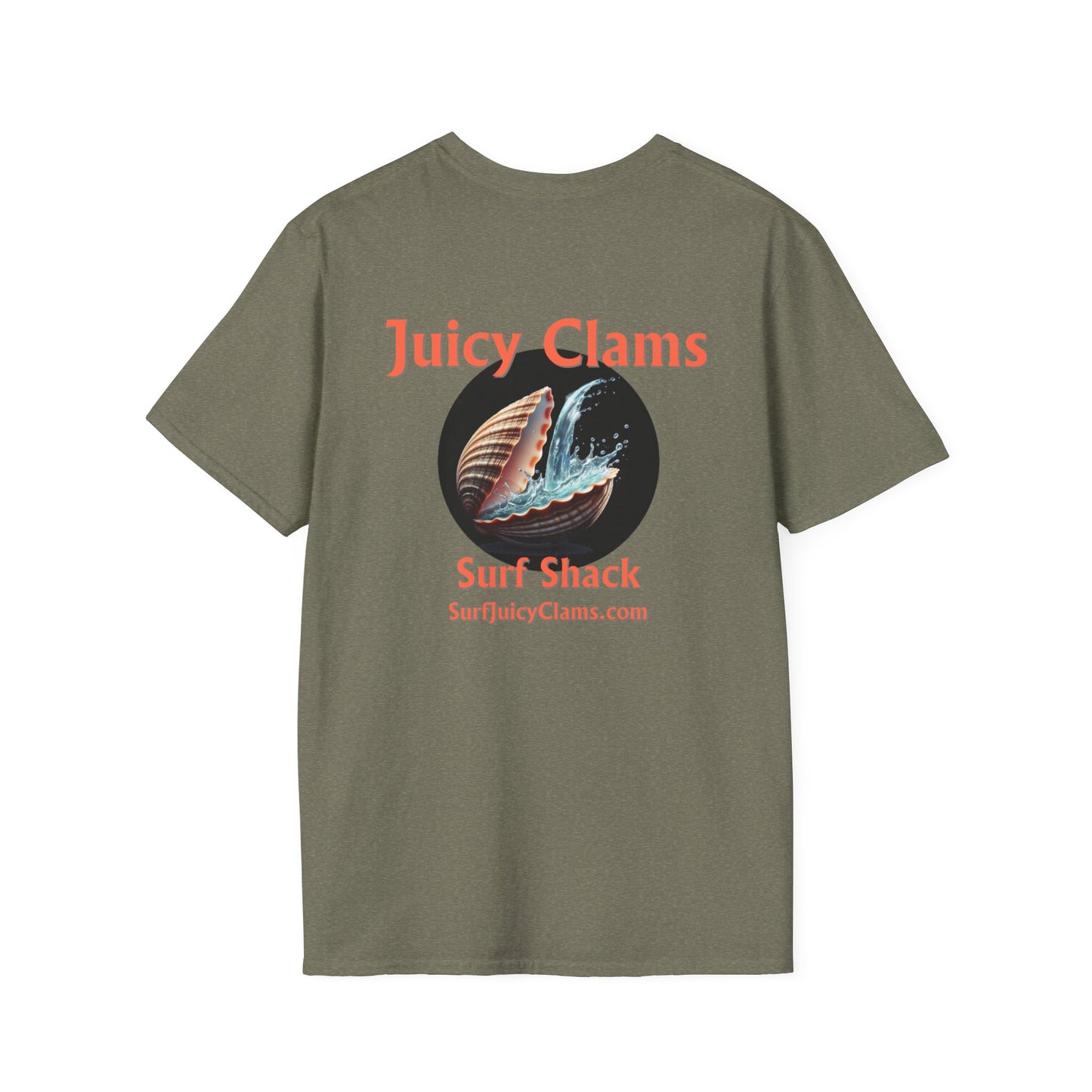 Juicy Clams Unisex Logo T-Shirt (A011)