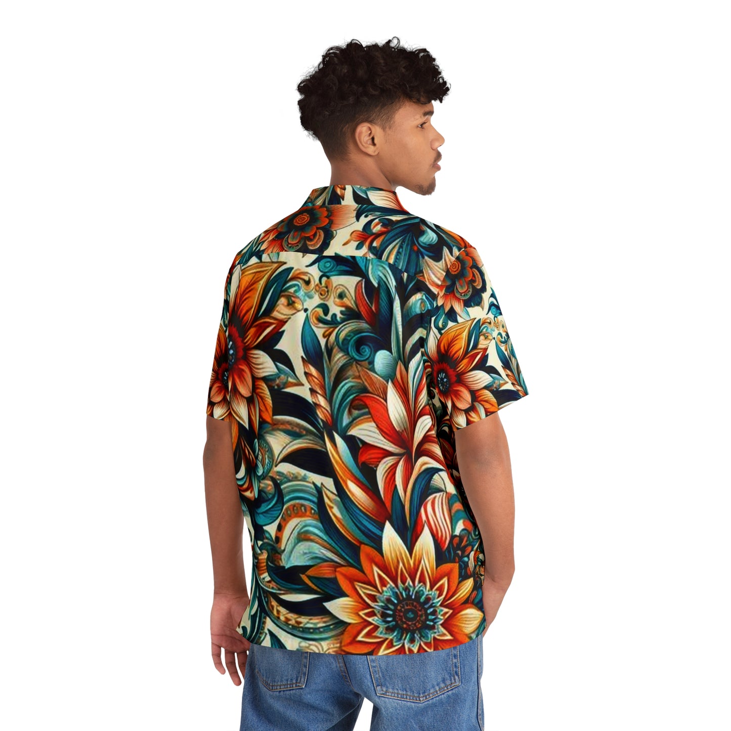 Juicy Clams Men's Hawaiian Shirt (1106)