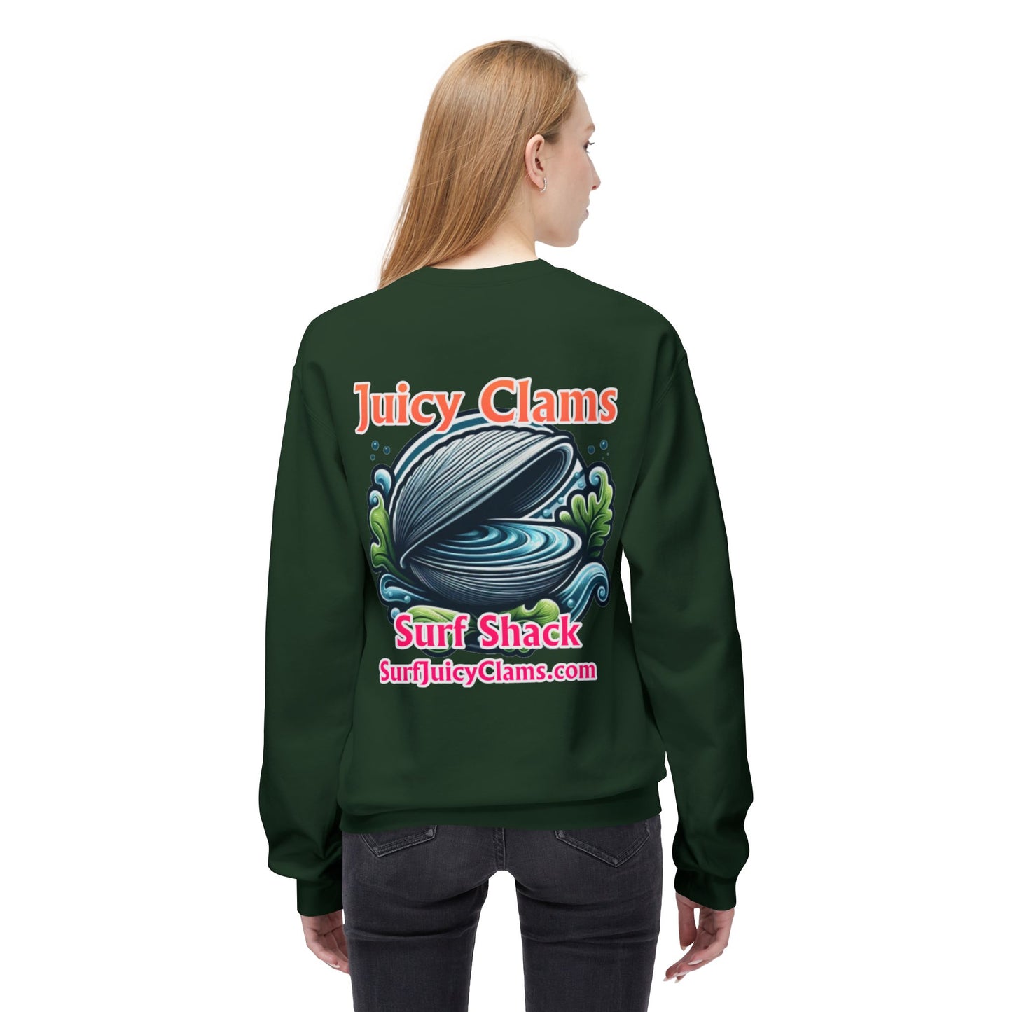 Juicy Clams Unisex Midweight Sweatshirt (A013)