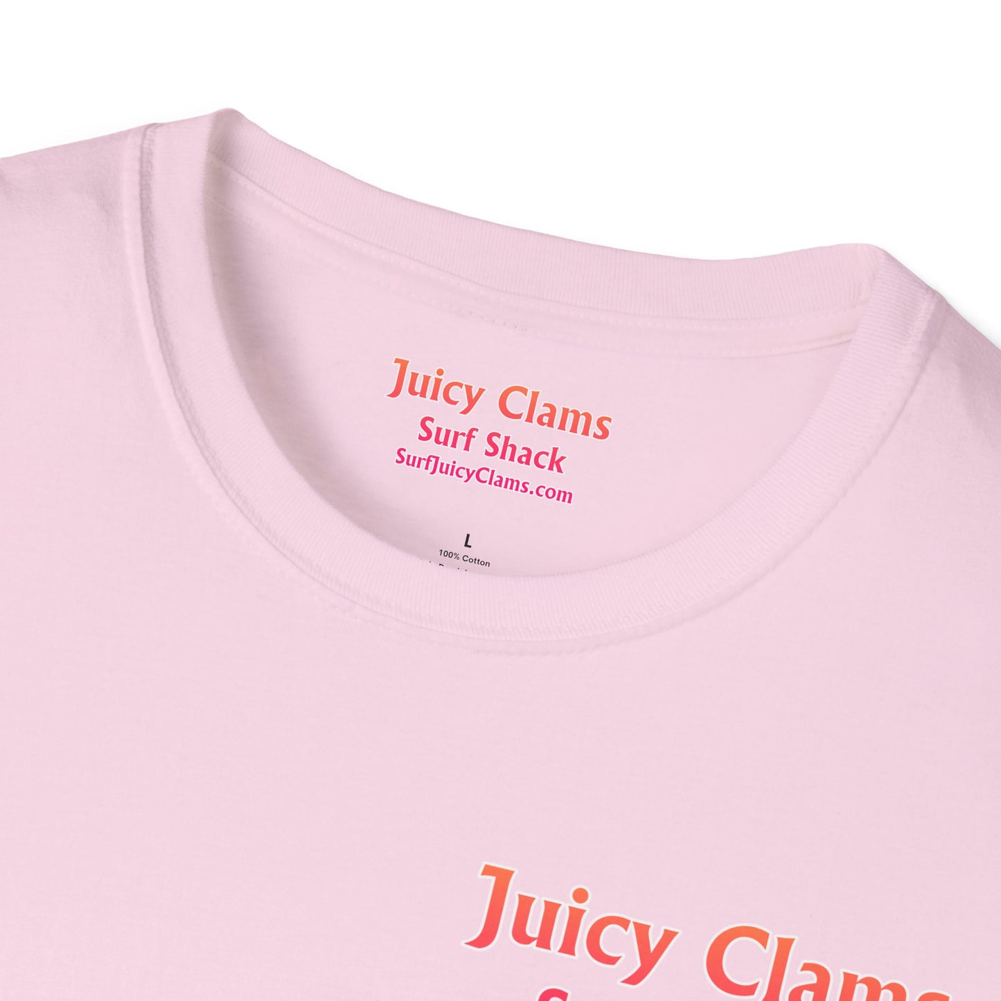 Juicy Clams Unisex Logo T-Shirt (A200)