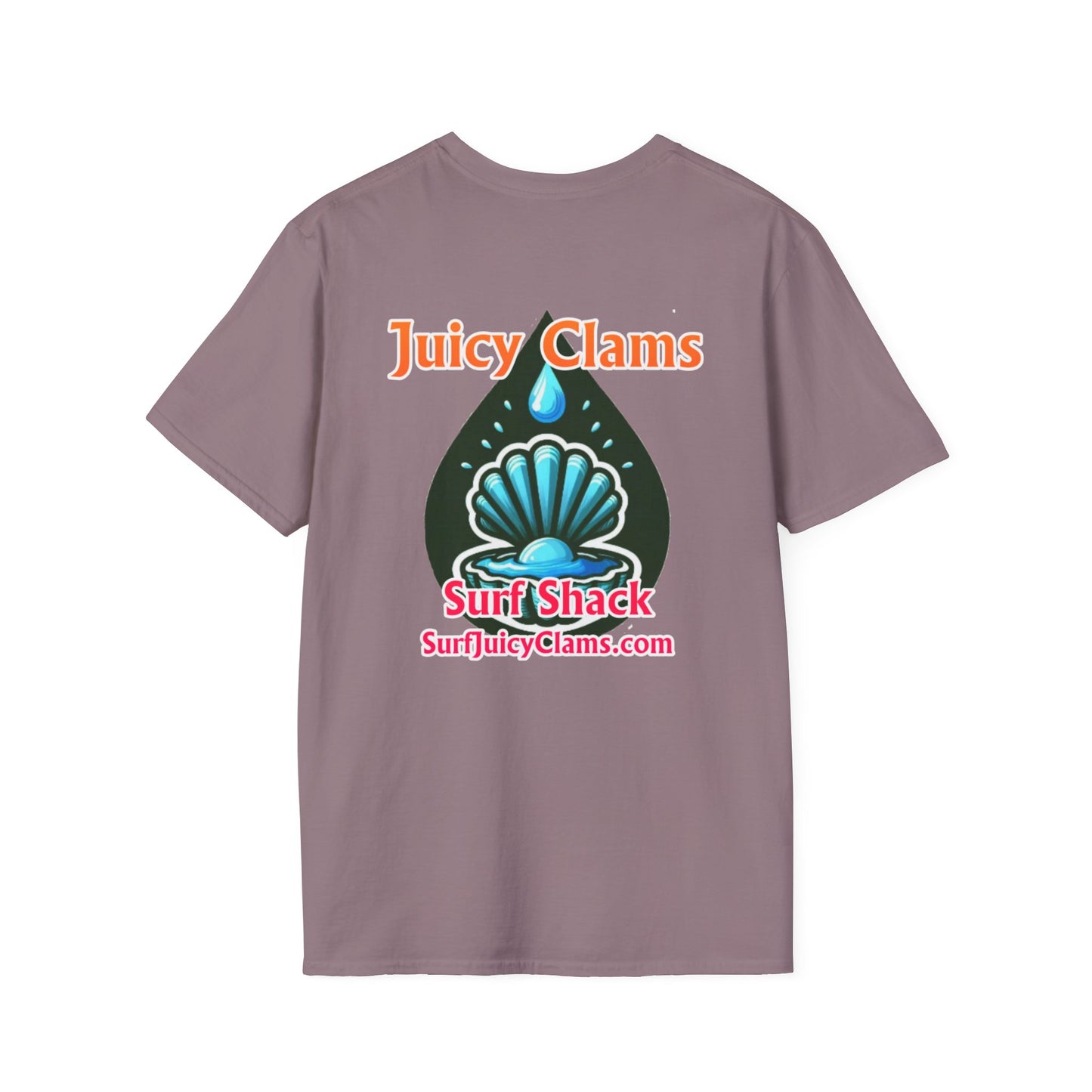 Juicy Clams Unisex Logo T-Shirt (A015)