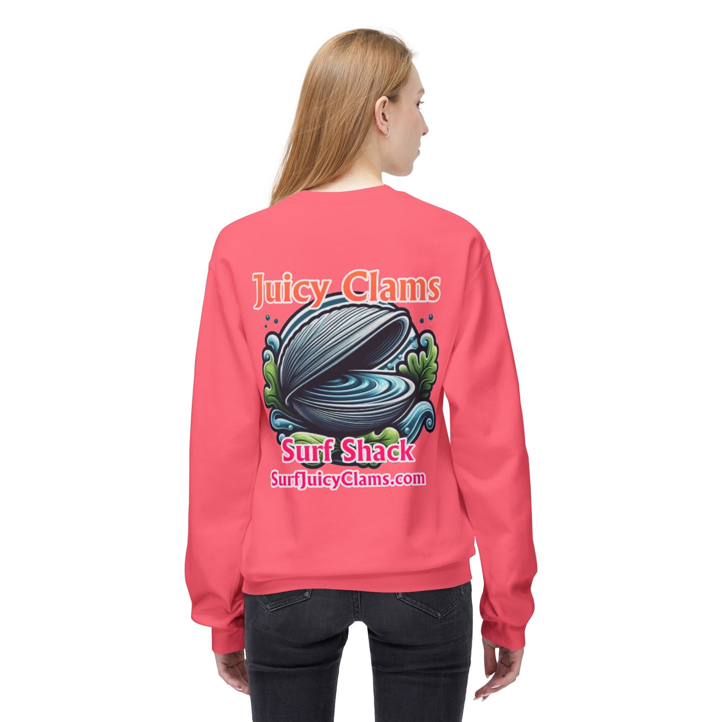 Juicy Clams Unisex Midweight Sweatshirt (A013)
