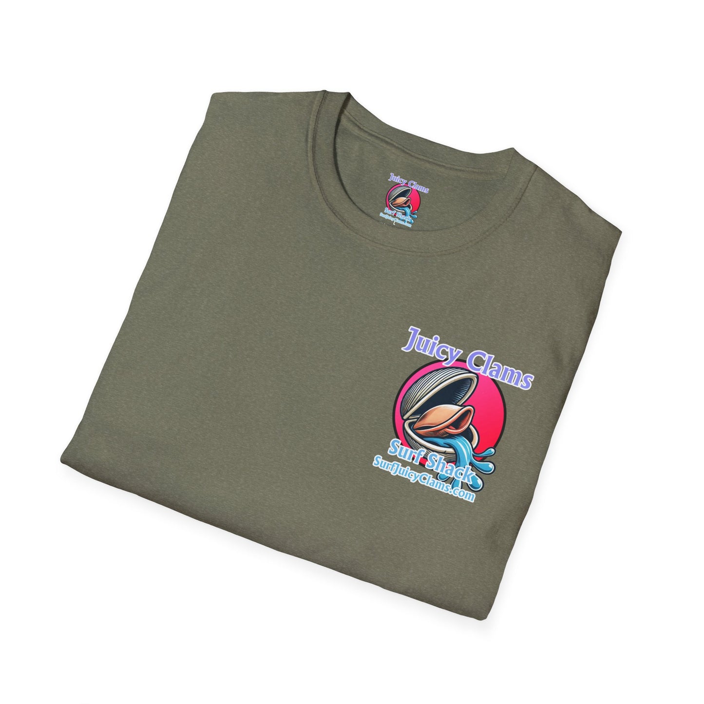 Juicy Clams Unisex Logo T-Shirt (A007)
