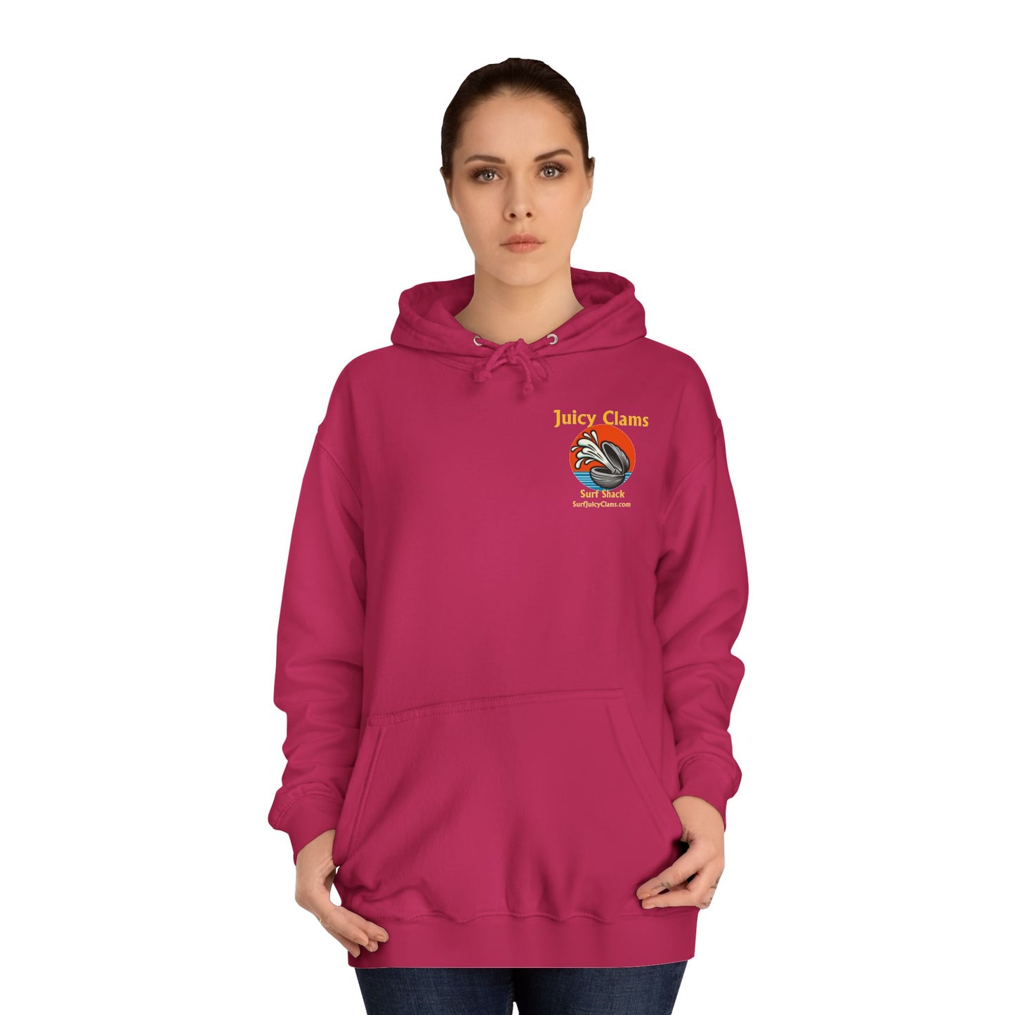 Juicy Clams Unisex College Hoodie (A005)
