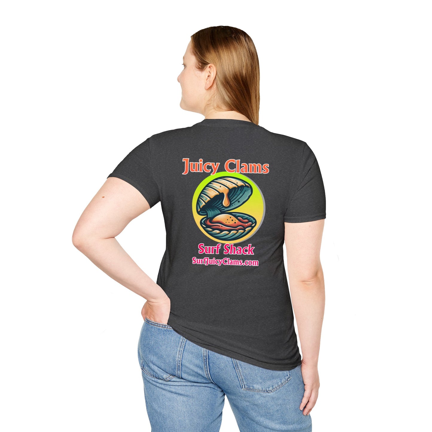 Juicy Clams Unisex Logo T-Shirt (A010)