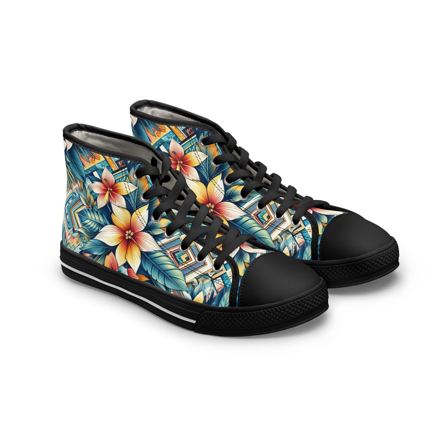 Juicy Clams Women's High Top Sneakers (1076)
