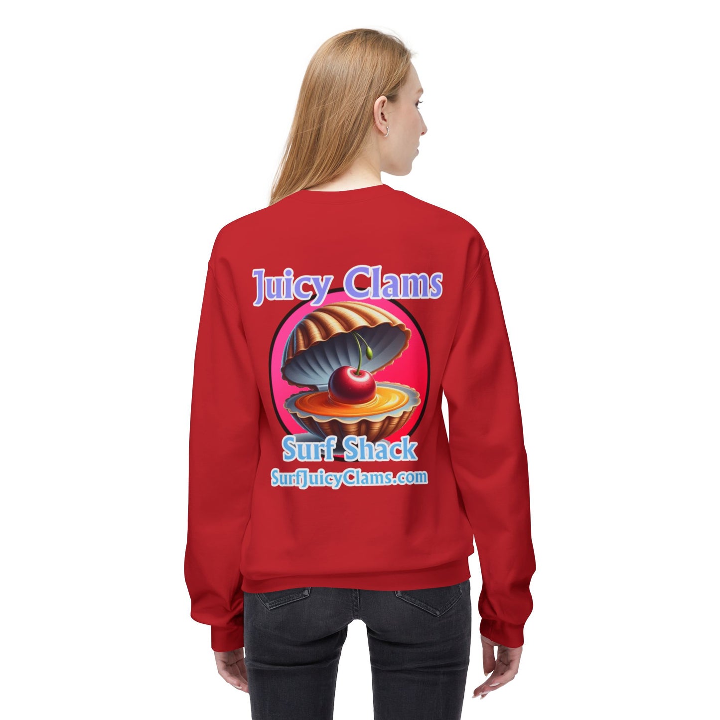 Juicy Clams Unisex Midweight Sweatshirt (A021)