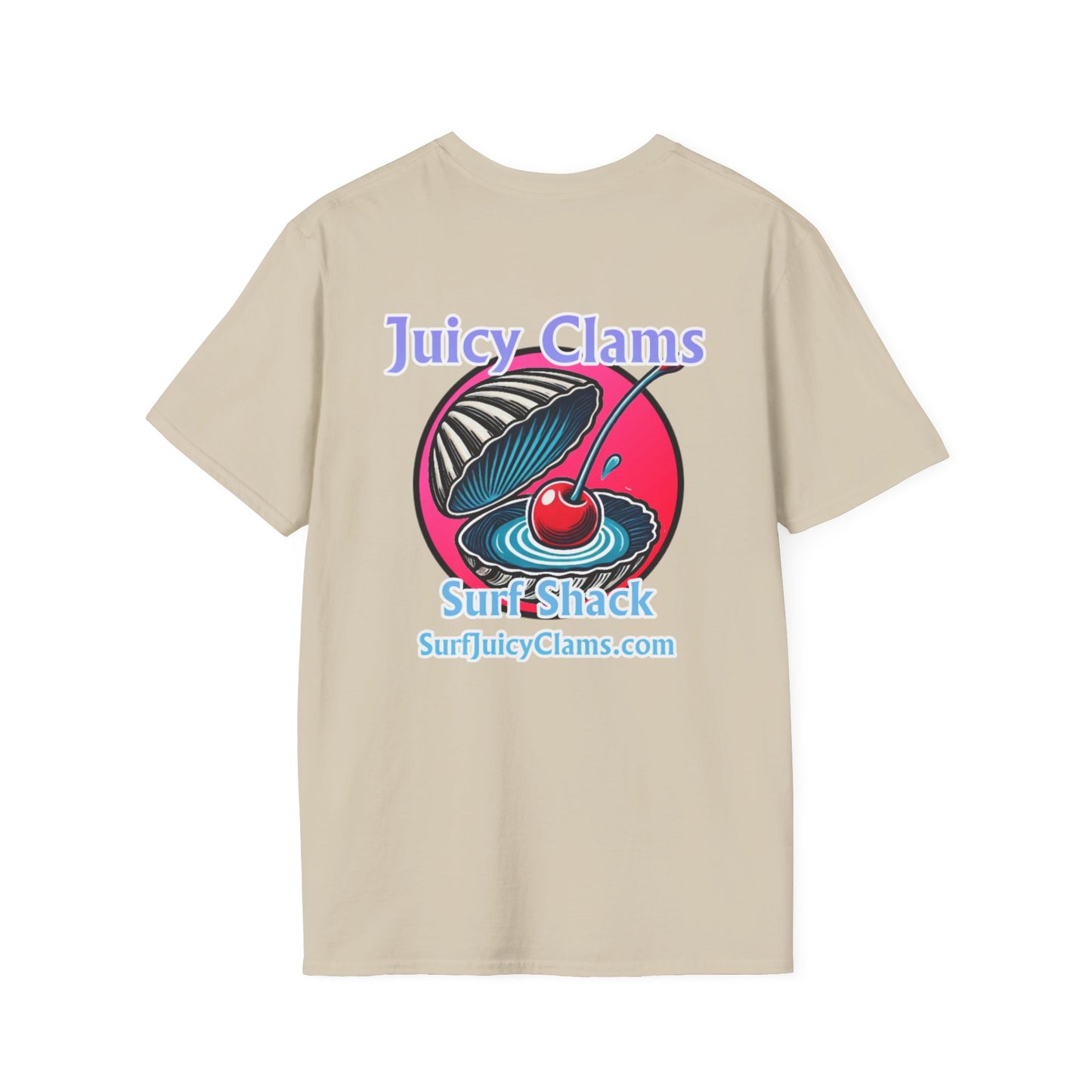Juicy Clams Unisex Logo T-Shirt (A008)