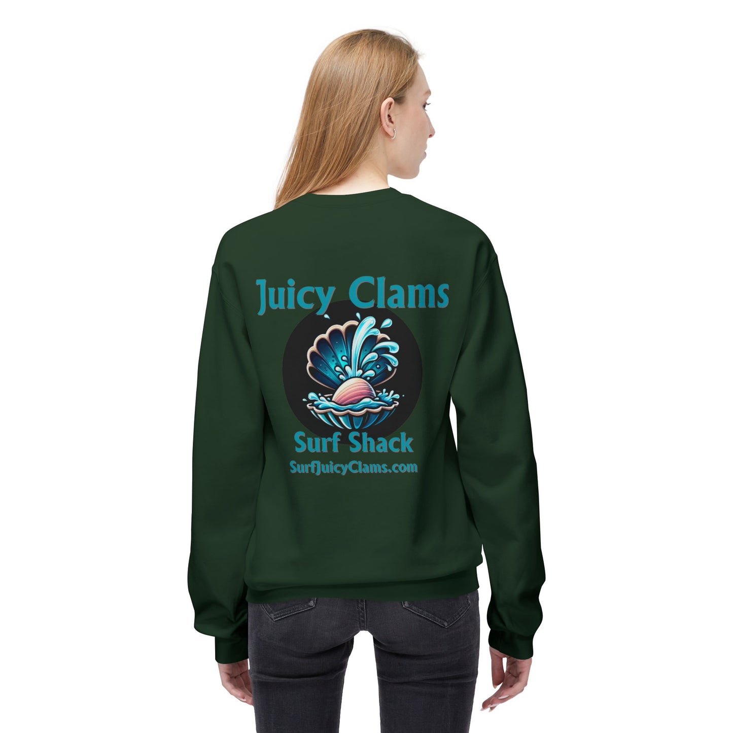 Juicy Clams Unisex Midweight Sweatshirt (A004)