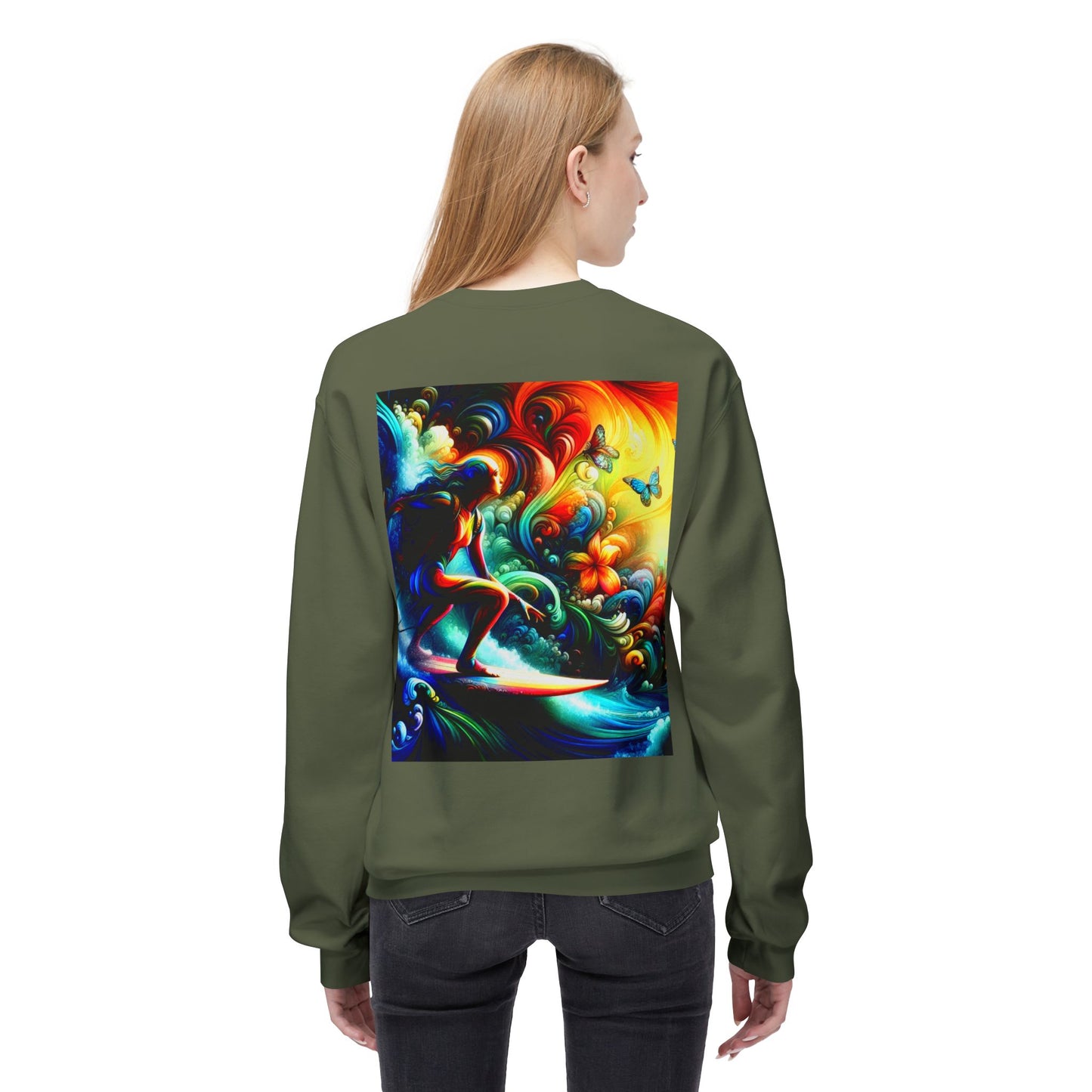 Juicy Clams Unisex Midweight Sweatshirt (D006)