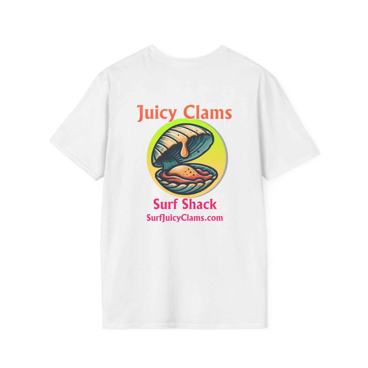 Juicy Clams Unisex Logo T-Shirt (A010)