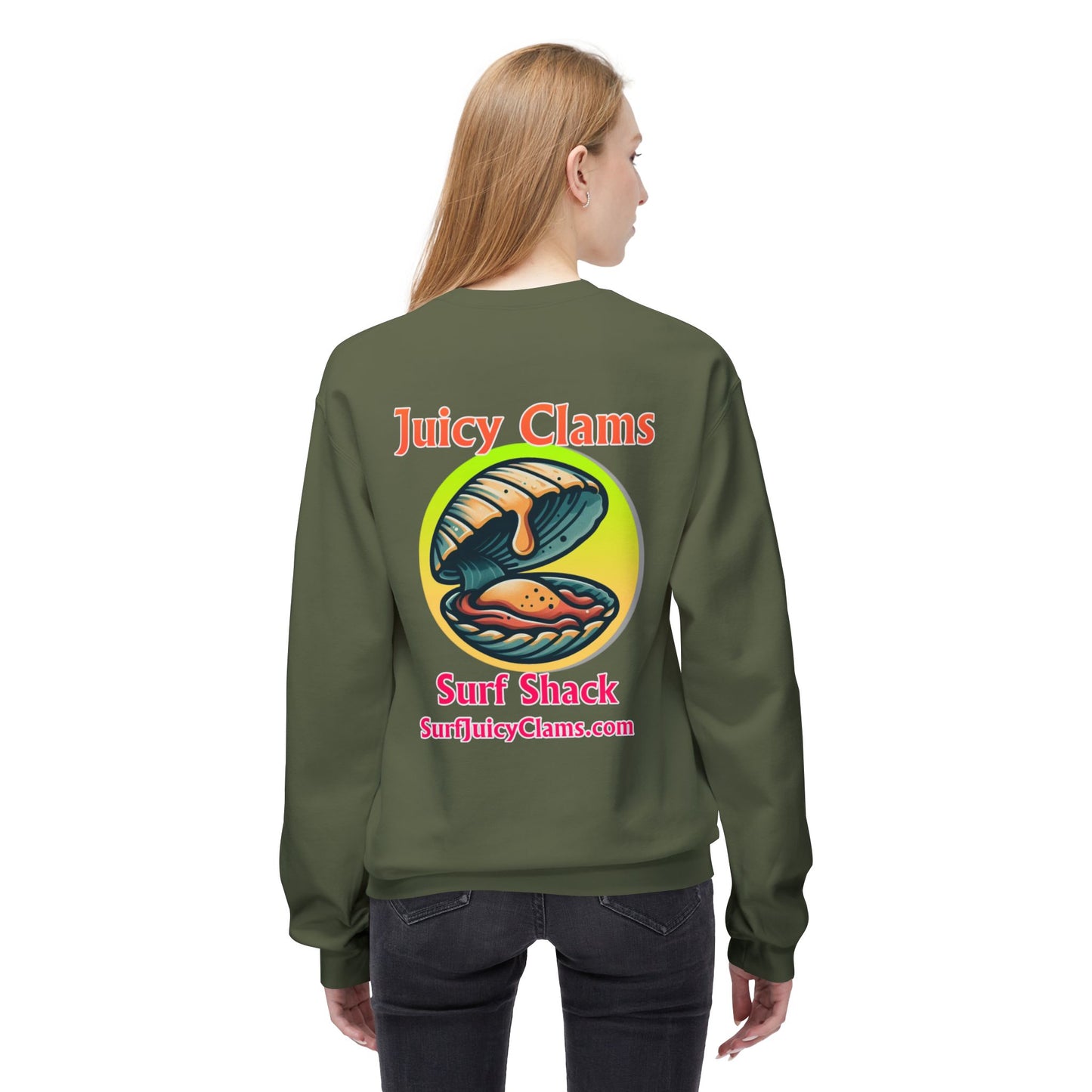 Juicy Clams Unisex Midweight Sweatshirt (A010)