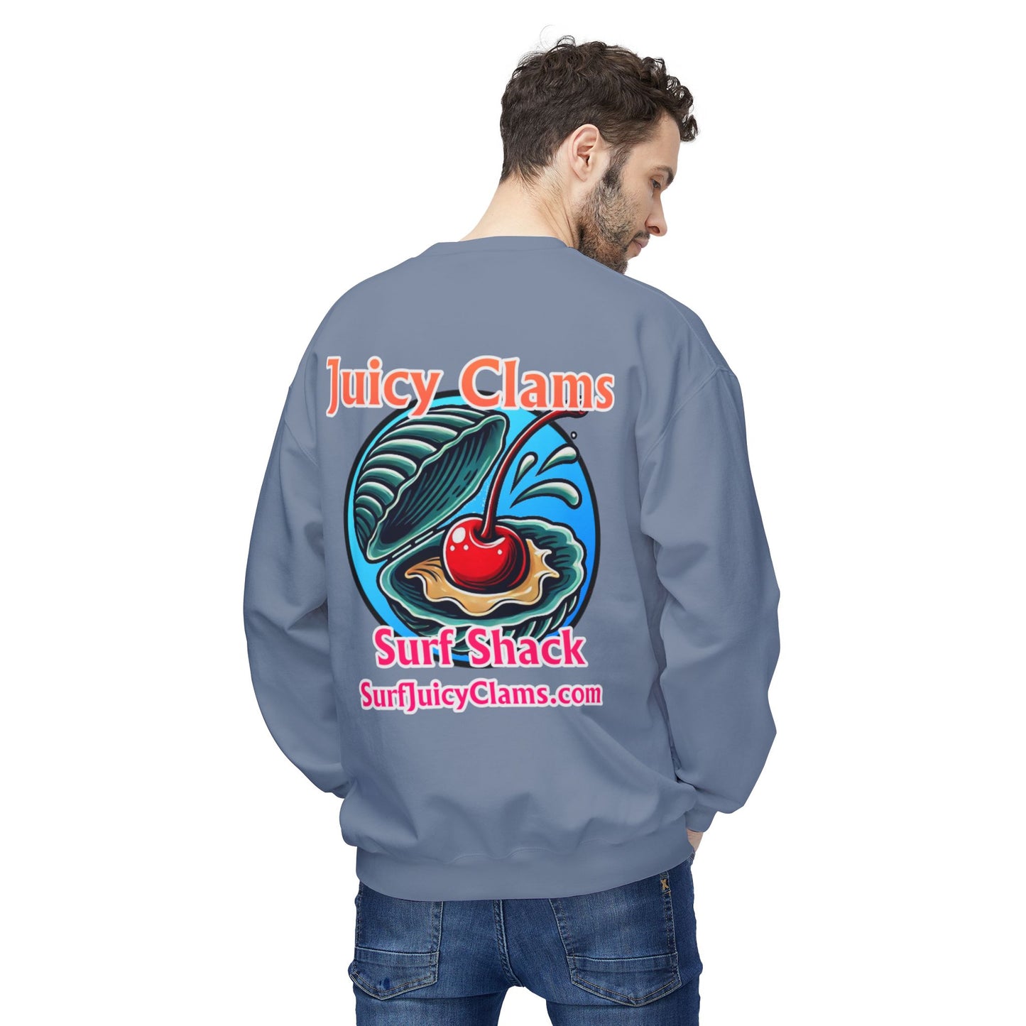 Juicy Clams Unisex Midweight Sweatshirt (A003)