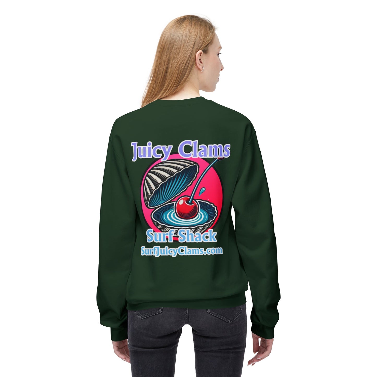 Juicy Clams Unisex Midweight Sweatshirt (A008)