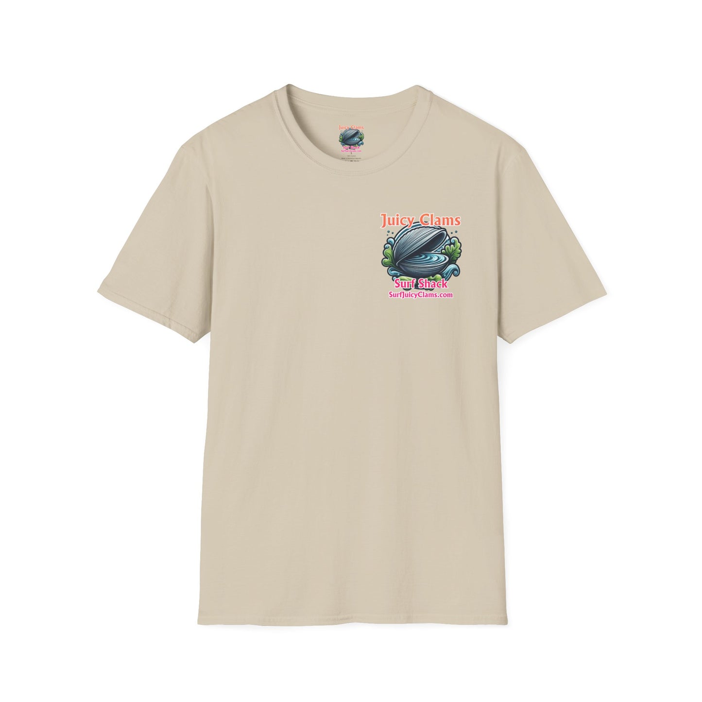 Juicy Clams Unisex Logo T-Shirt (A013)