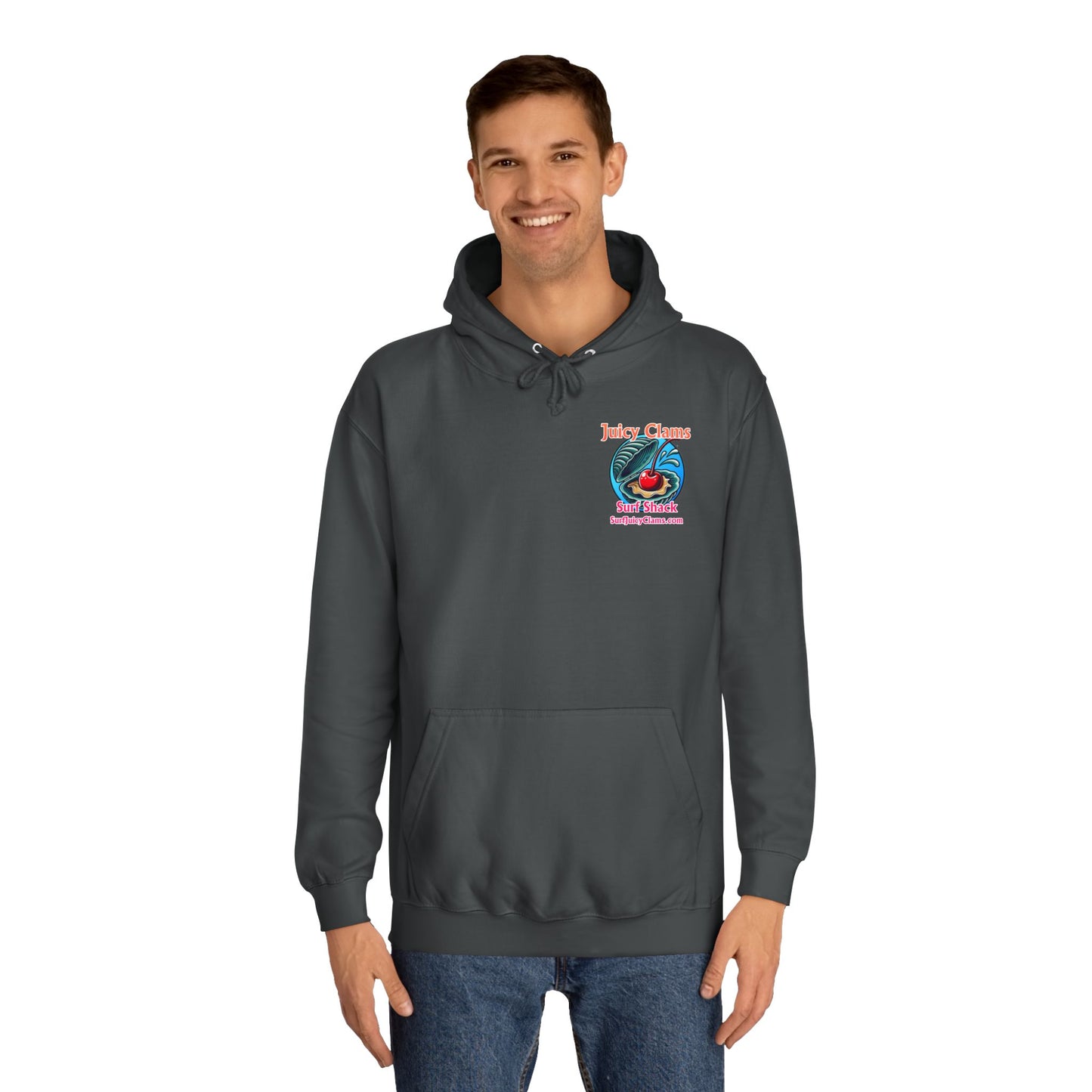 Juicy Clams Unisex College Hoodie (A003)