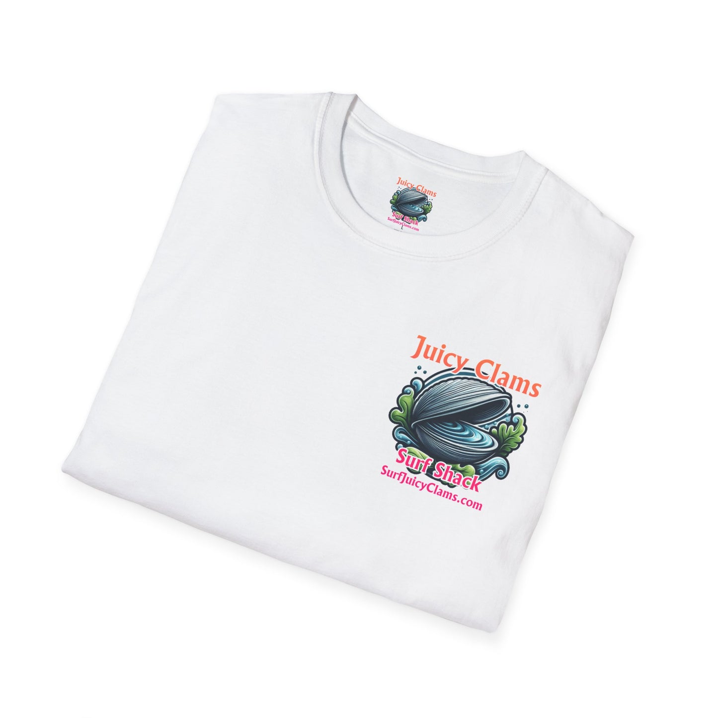 Juicy Clams Unisex Logo T-Shirt (A013)