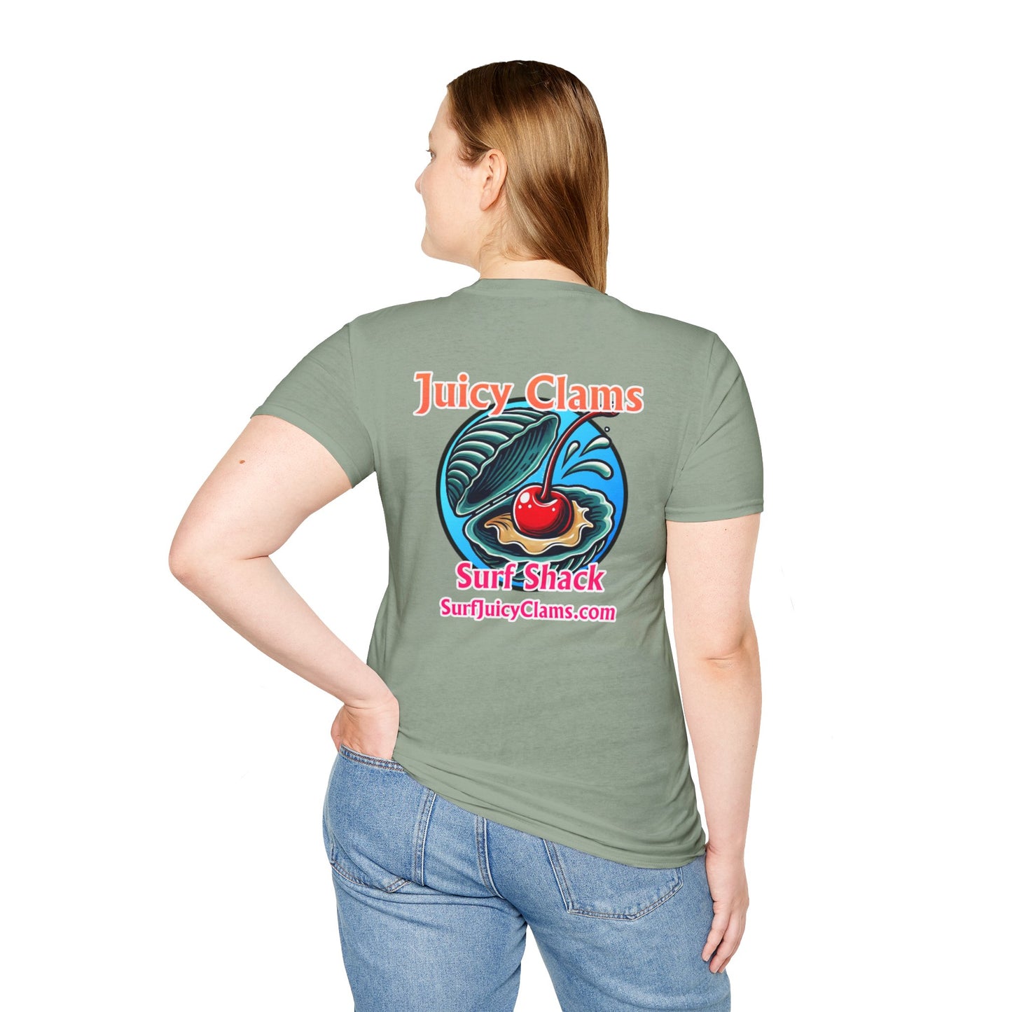 Juicy Clams Unisex Logo T-Shirt (A003)