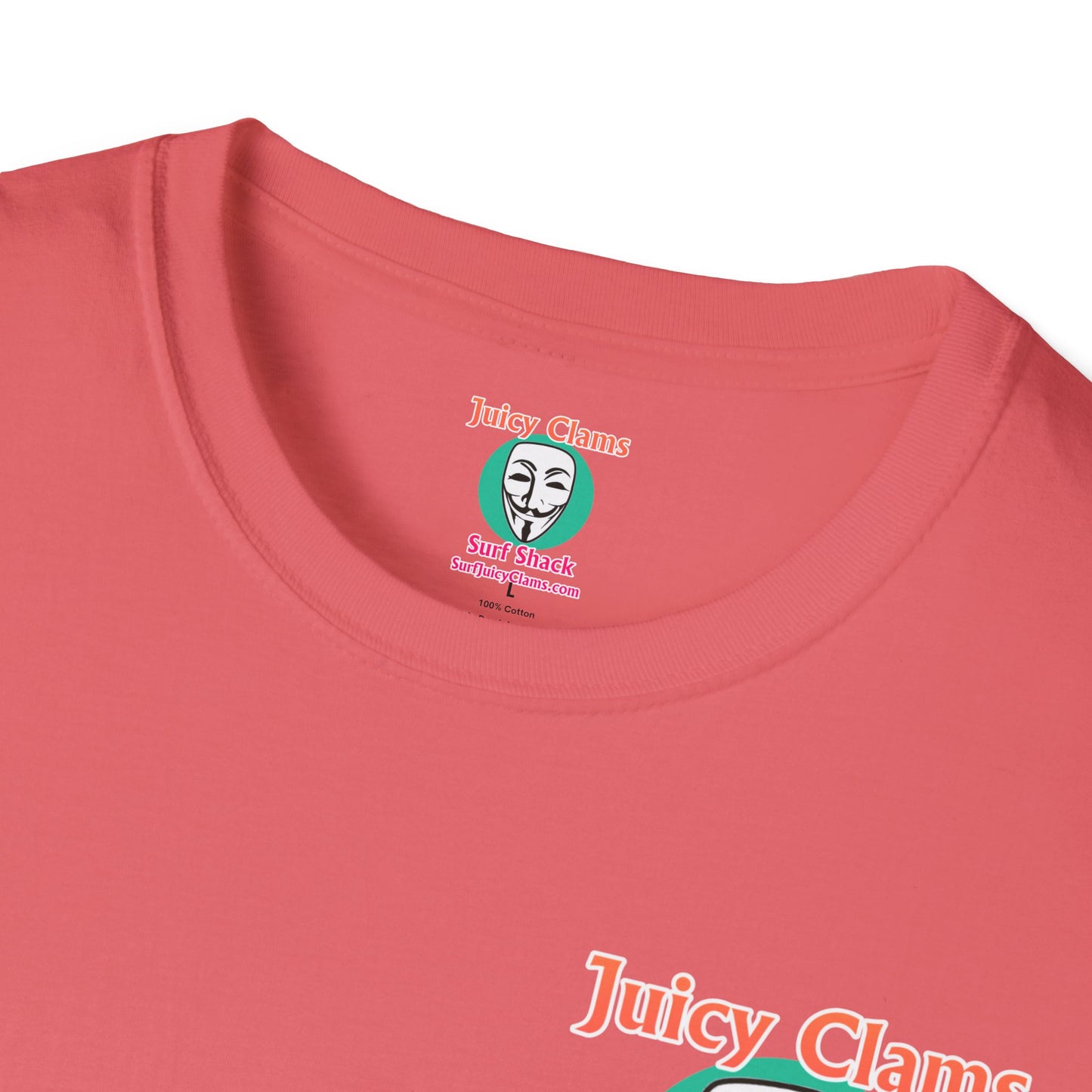 Juicy Clams Unisex Logo T-Shirt (A009)