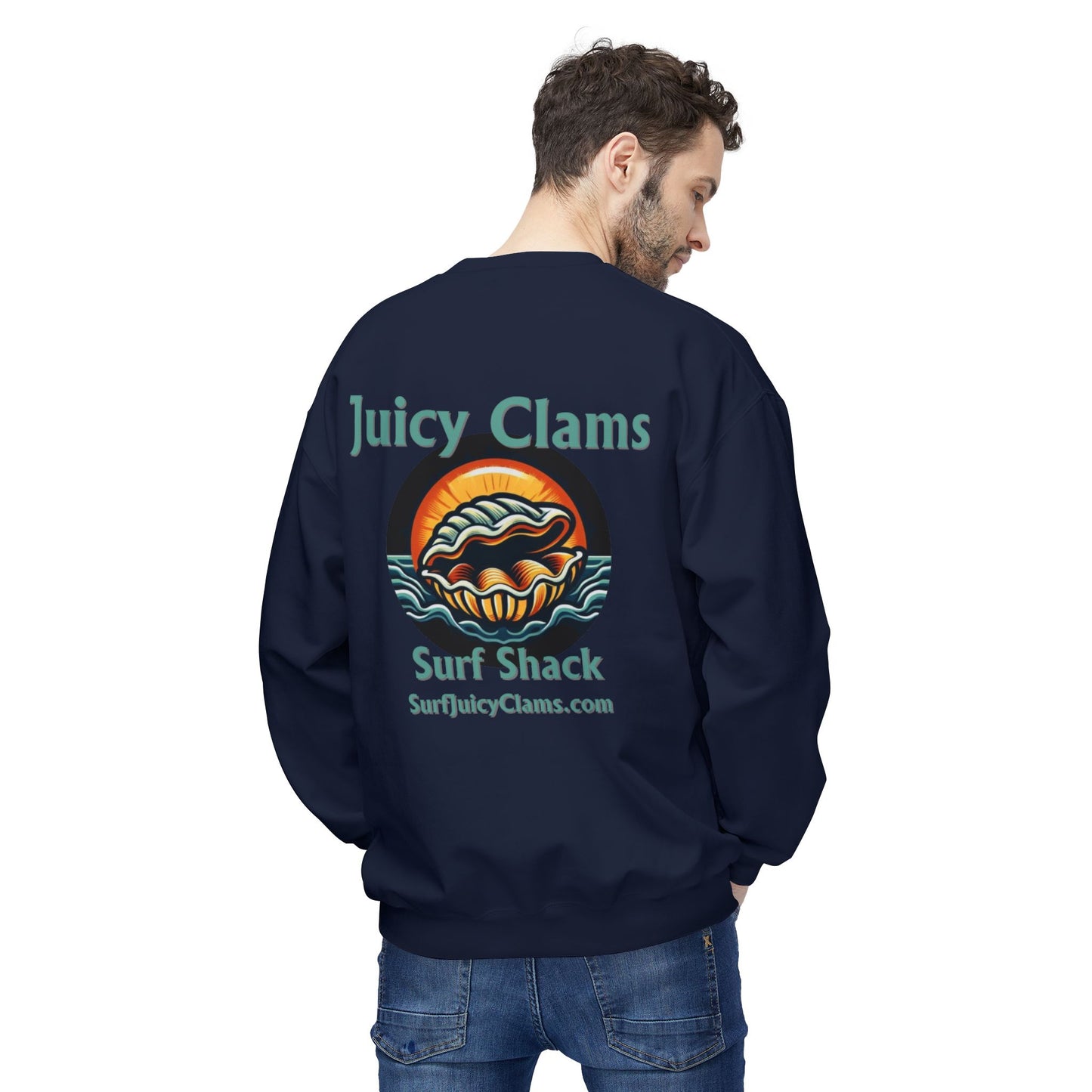 Juicy Clams Unisex Midweight Sweatshirt (A002)