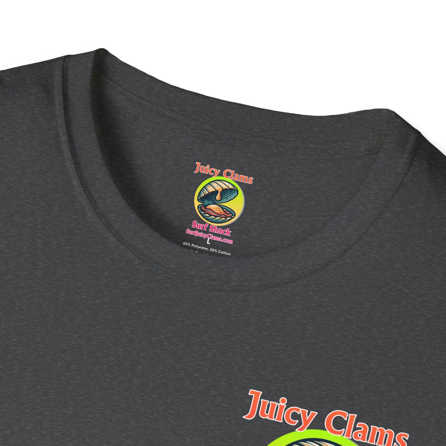 Juicy Clams Unisex Logo T-Shirt (A010)