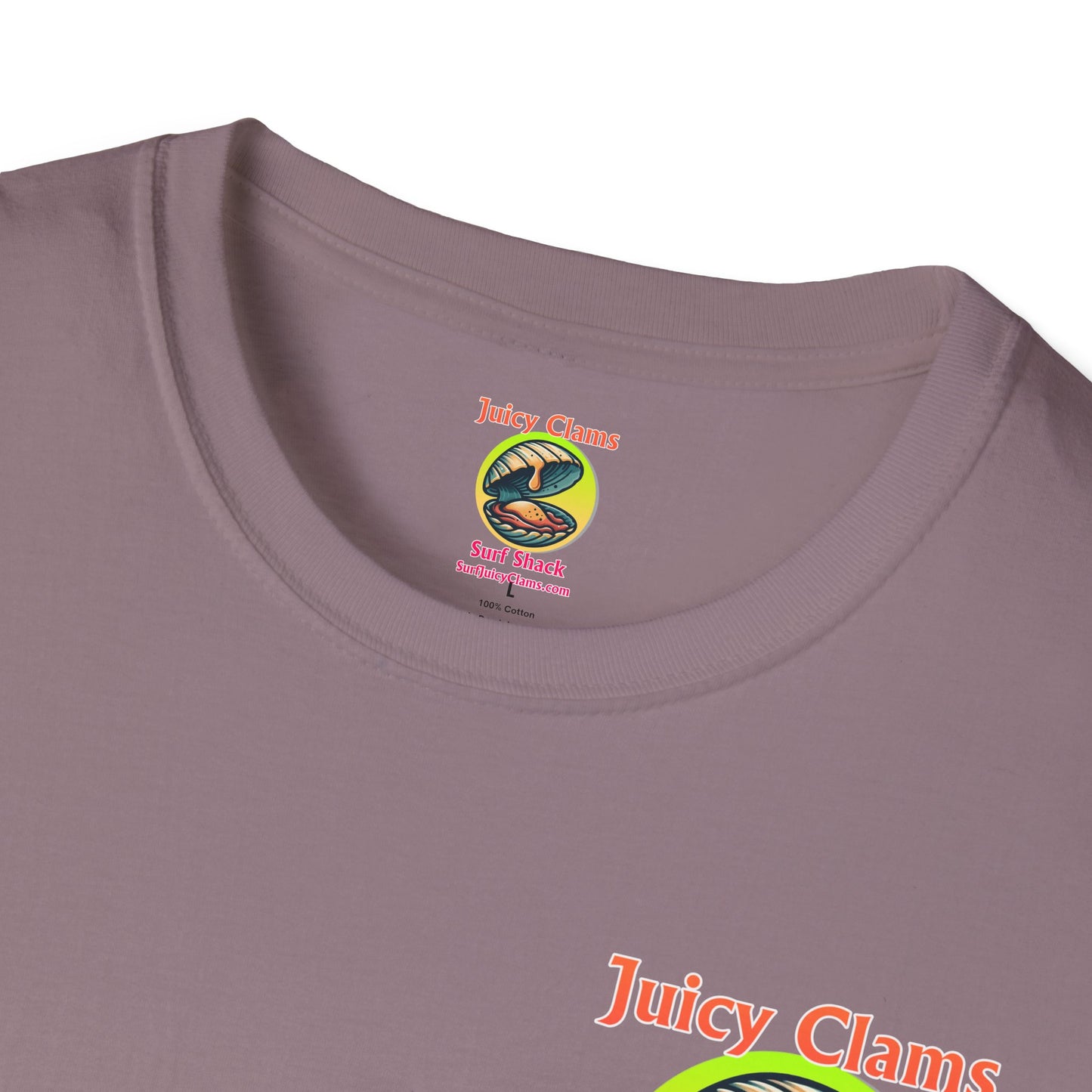 Juicy Clams Unisex Logo T-Shirt (A010)