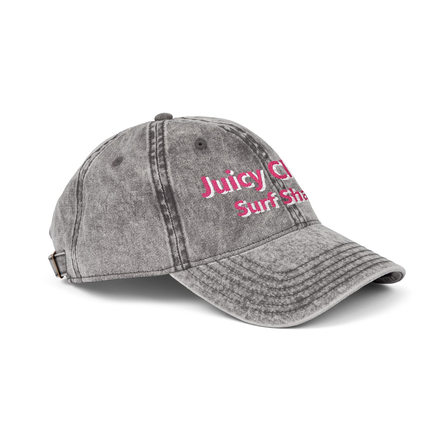 Juicy Clams Embroidered Vintage Cap (E003)
