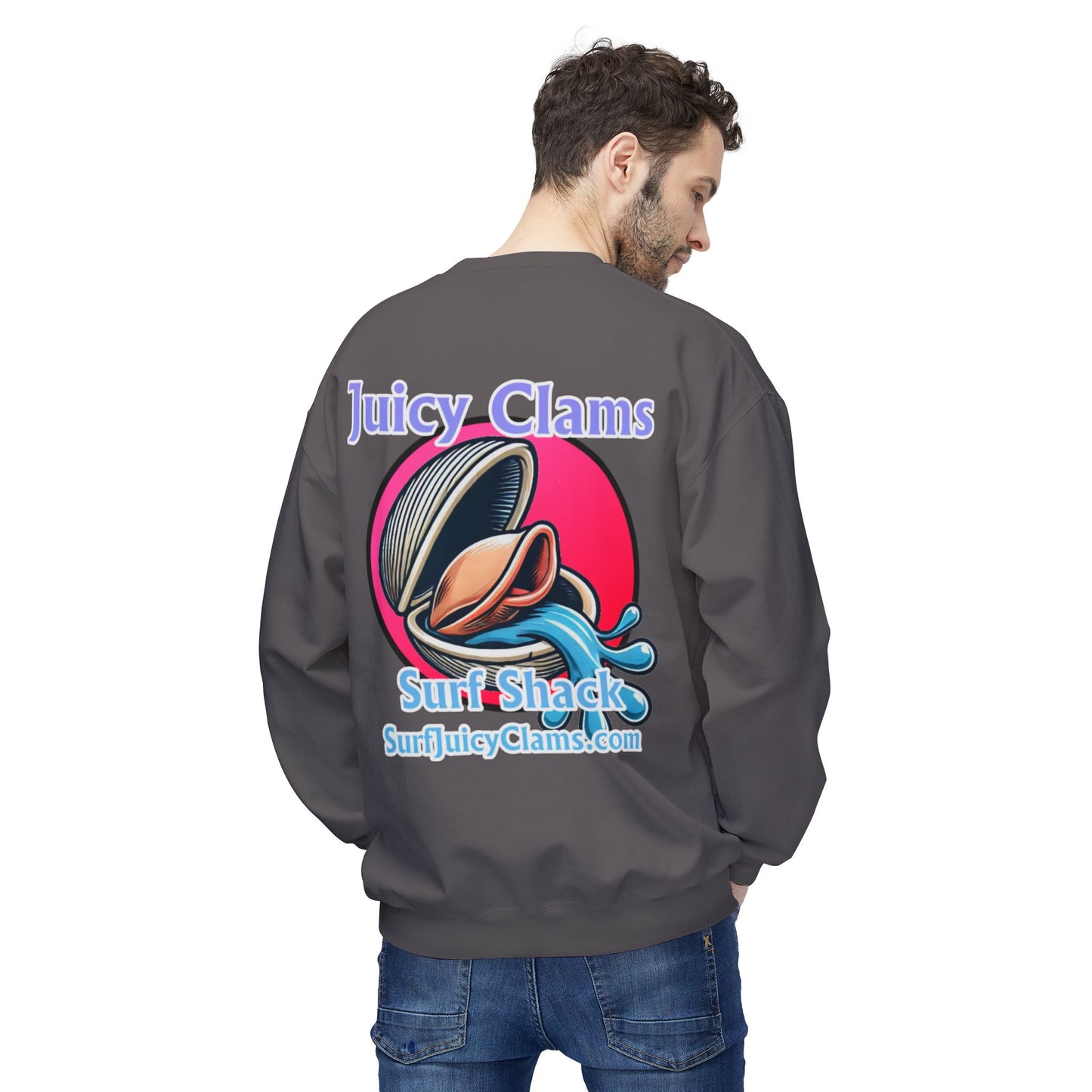 Juicy Clams Unisex Midweight Sweatshirt (A007)