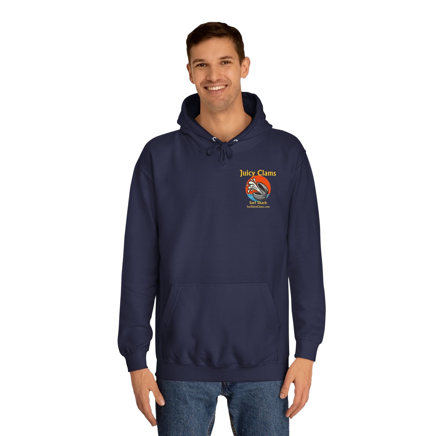 Juicy Clams Unisex College Hoodie (A005)