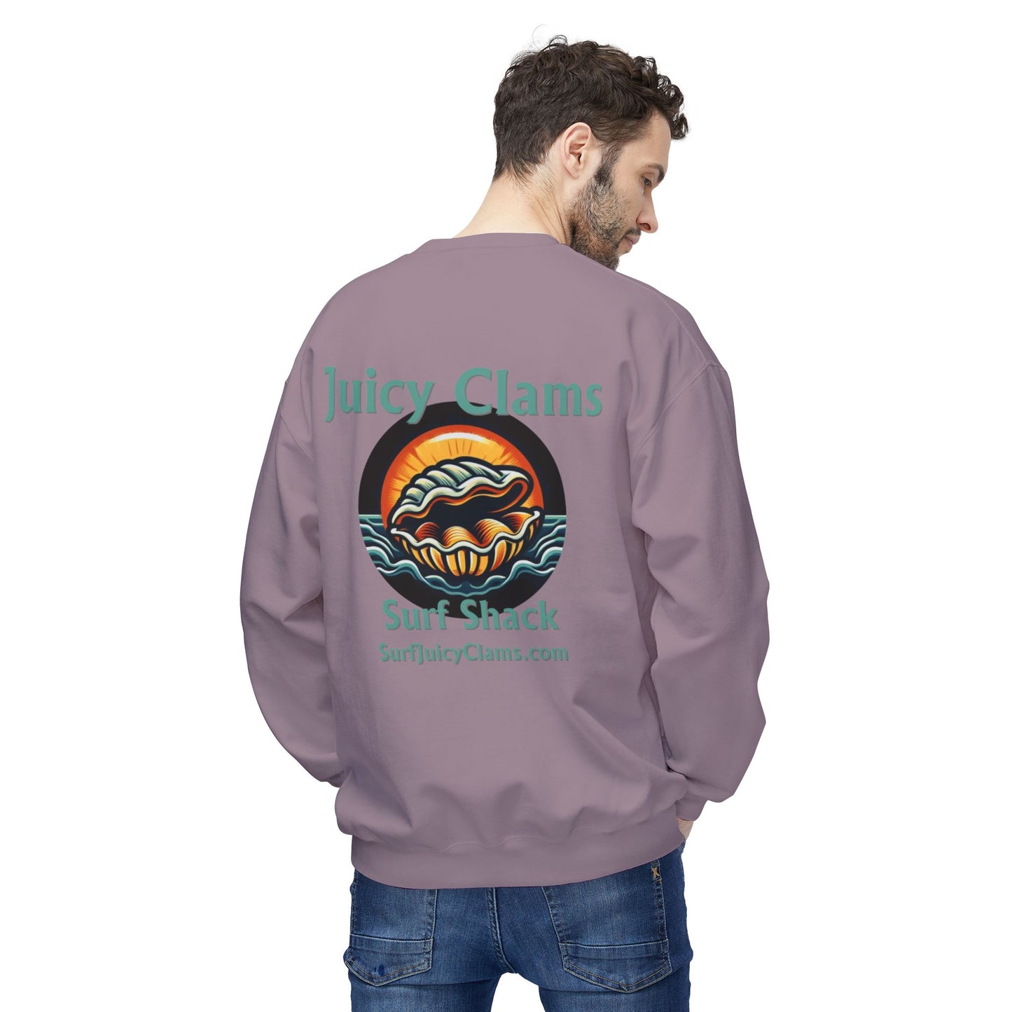 Juicy Clams Unisex Midweight Sweatshirt (A002)