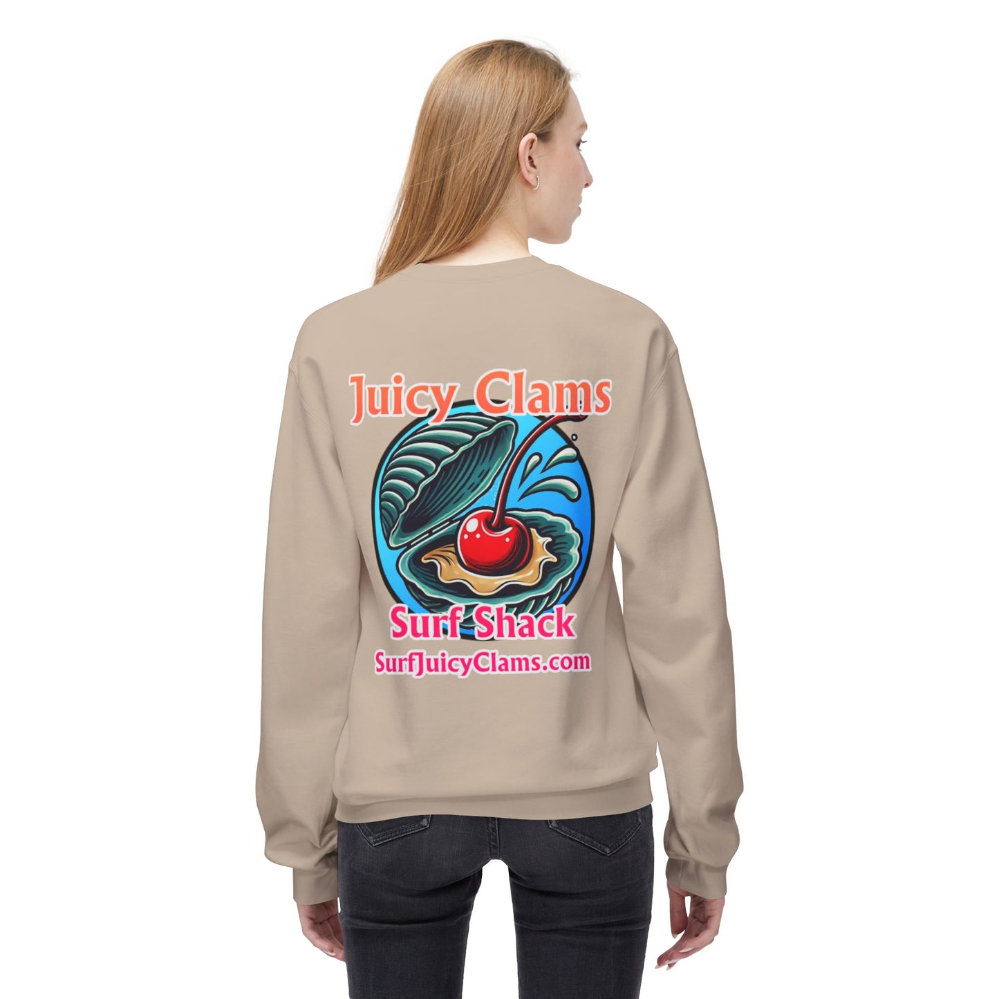 Juicy Clams Unisex Midweight Sweatshirt (A003)
