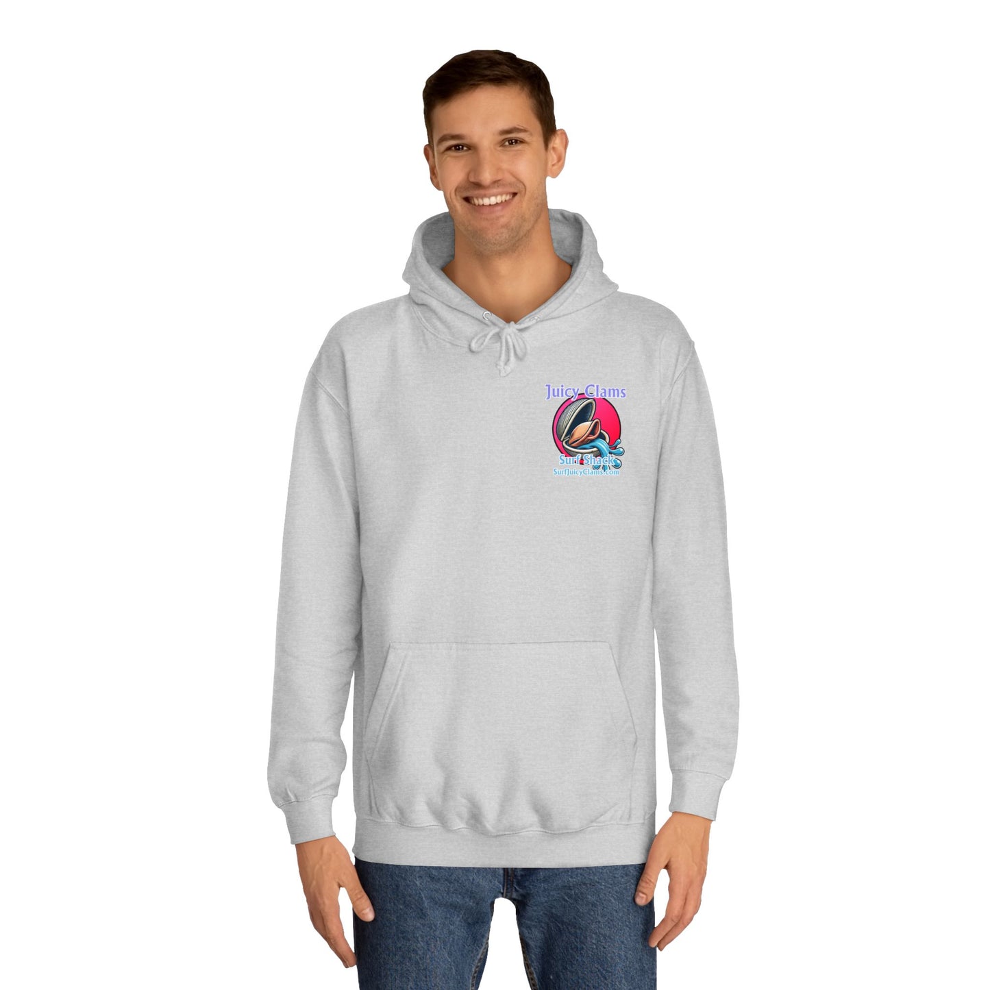 Juicy Clams Unisex College Hoodie (A007)