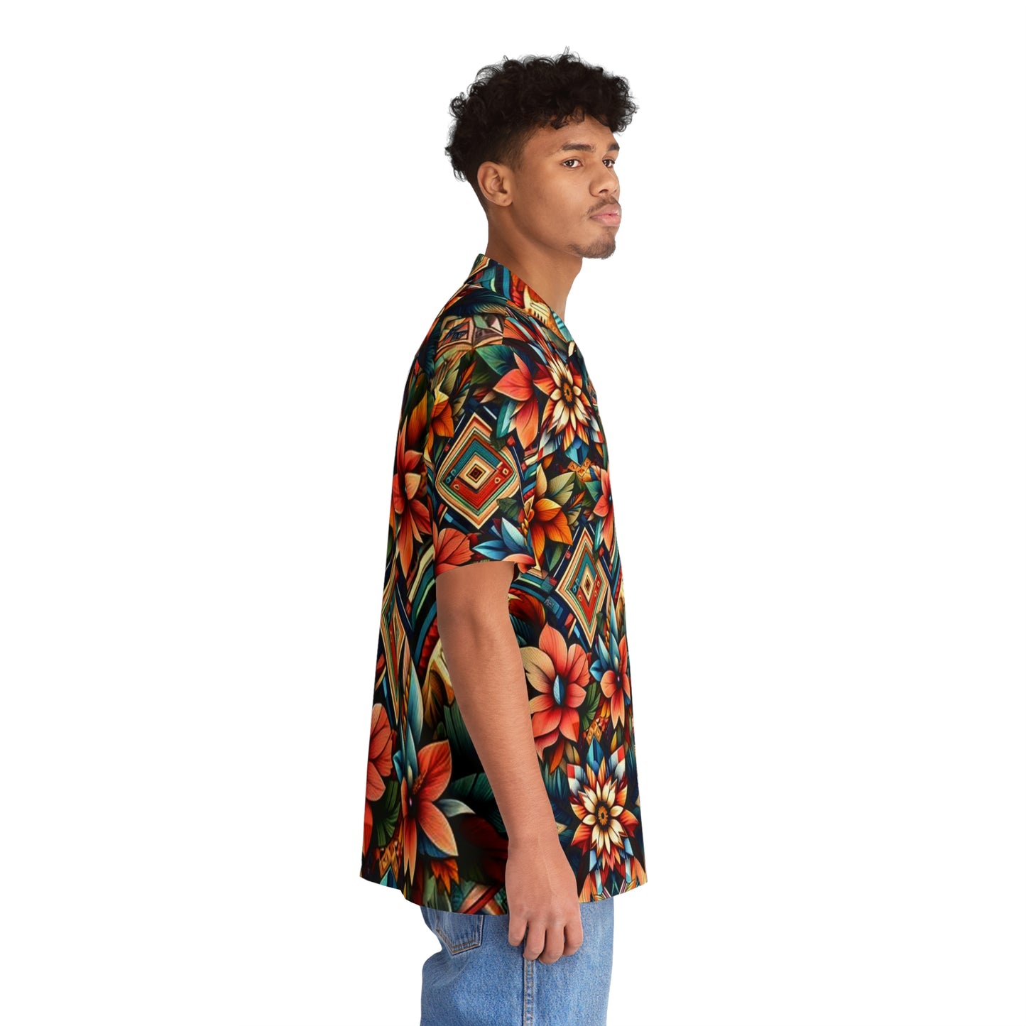 Juicy Clams Men's Hawaiian Shirt (1146)