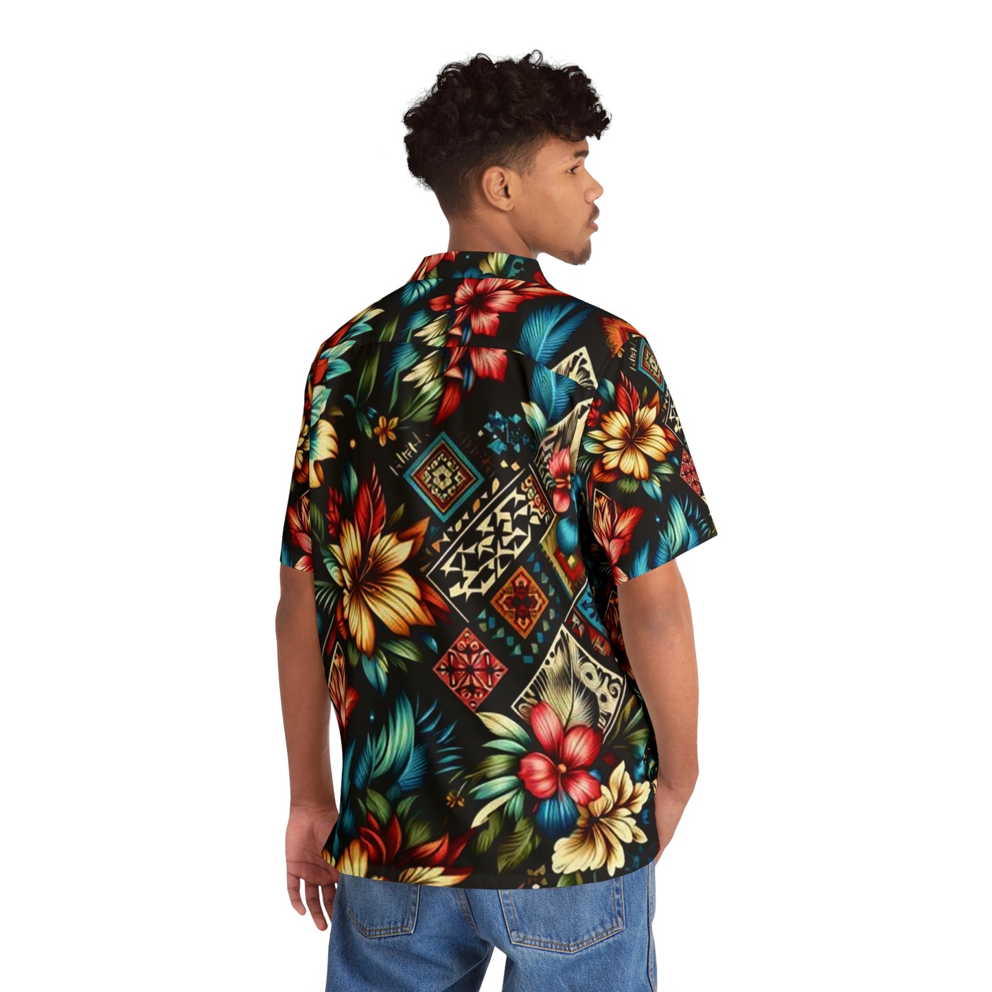 Juicy Clams Men's Hawaiian Shirt (1152)