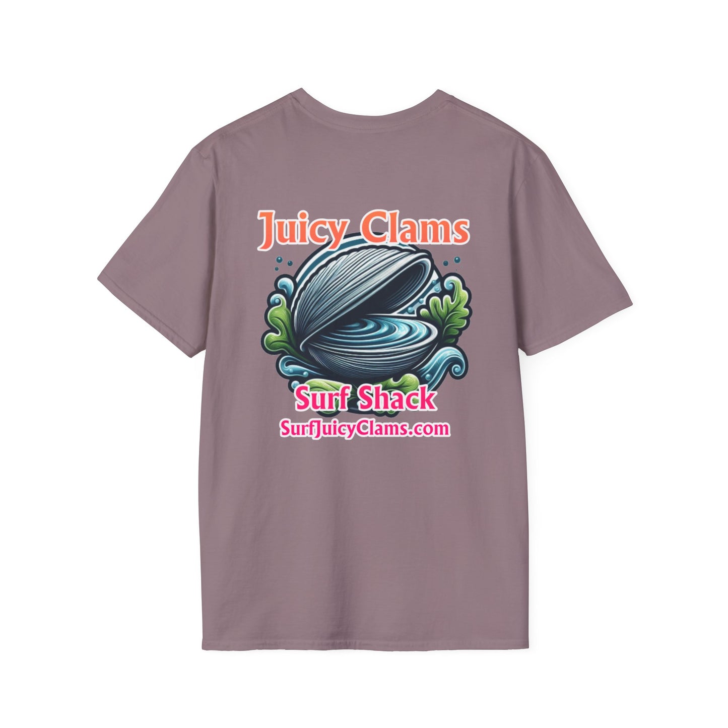 Juicy Clams Unisex Logo T-Shirt (A013)