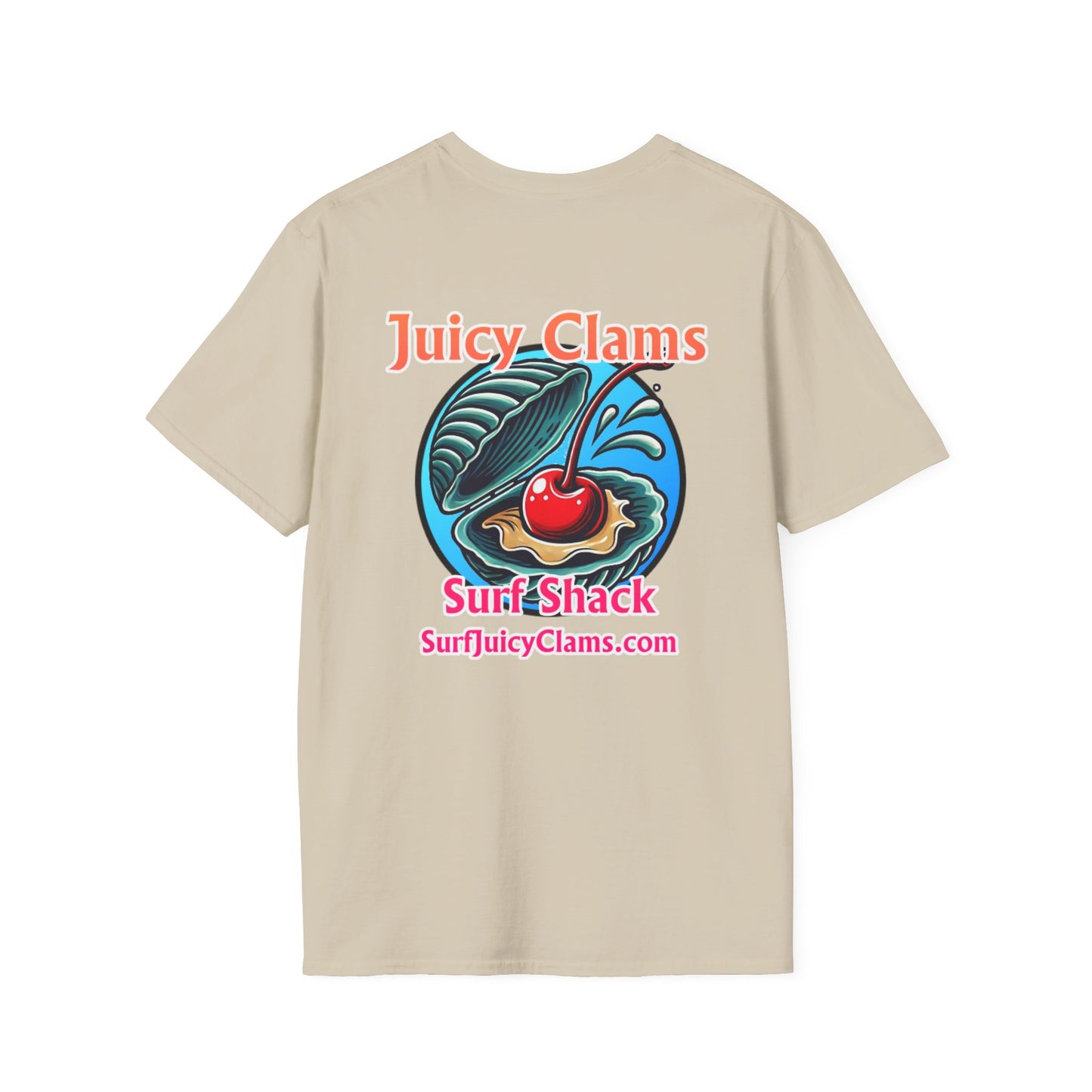 Juicy Clams Unisex Logo T-Shirt (A003)