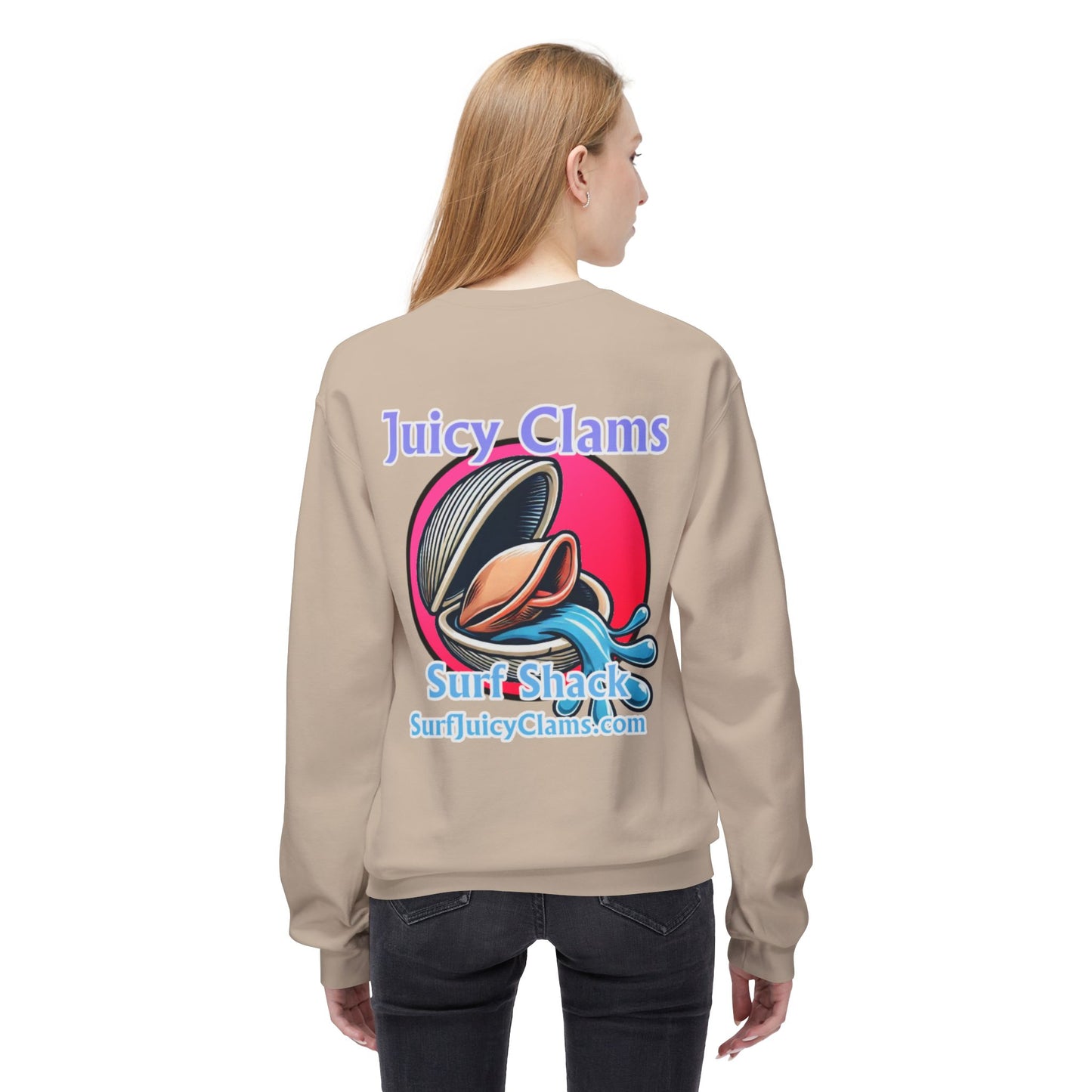 Juicy Clams Unisex Midweight Sweatshirt (A007)