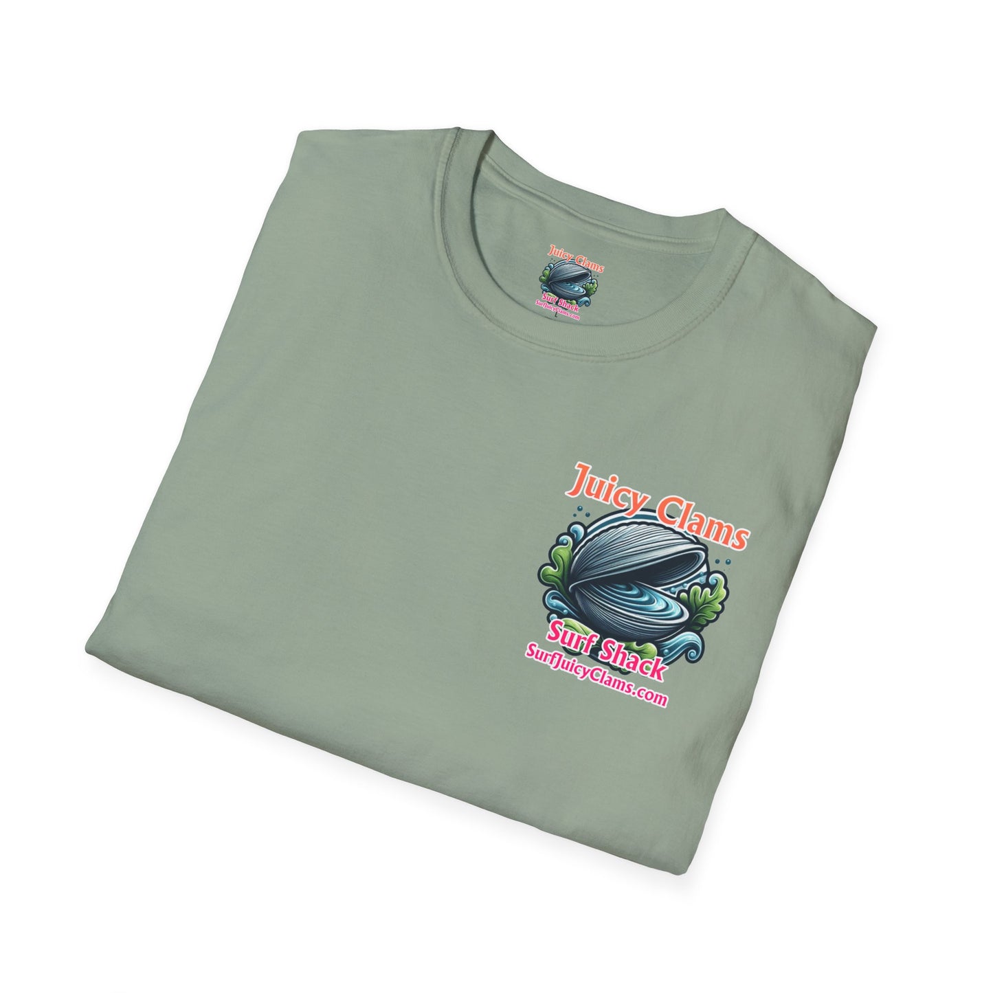 Juicy Clams Unisex Logo T-Shirt (A013)