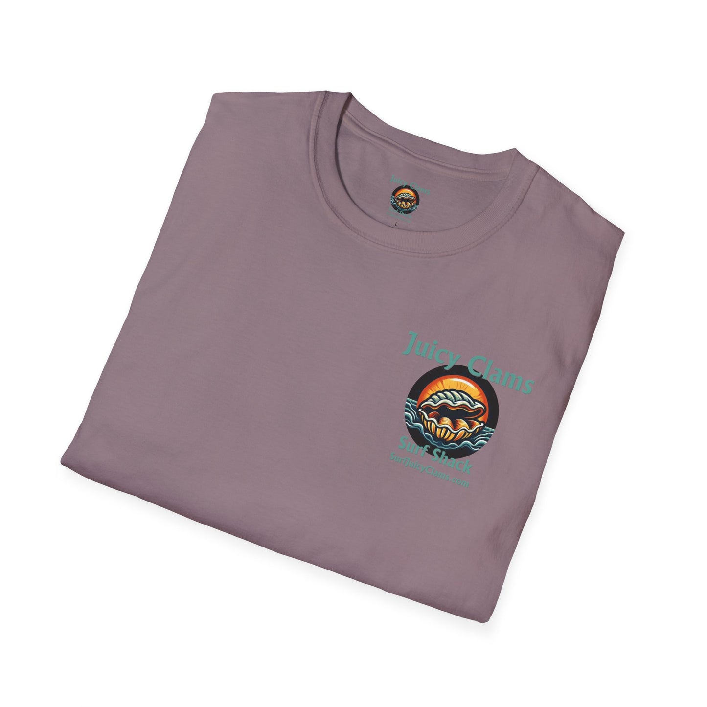 Juicy Clams Unisex Logo T-Shirt (A002)