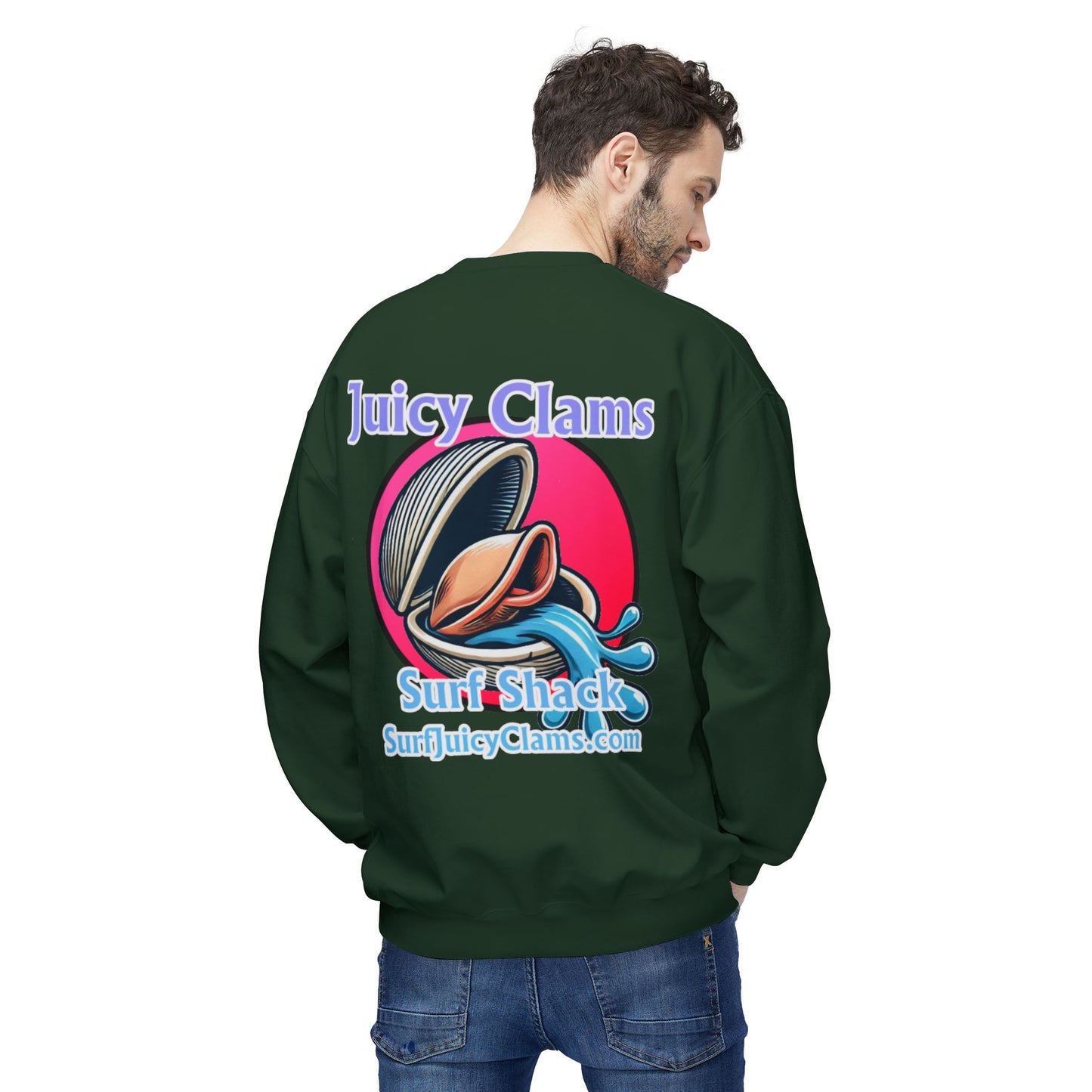 Juicy Clams Unisex Midweight Sweatshirt (A007)