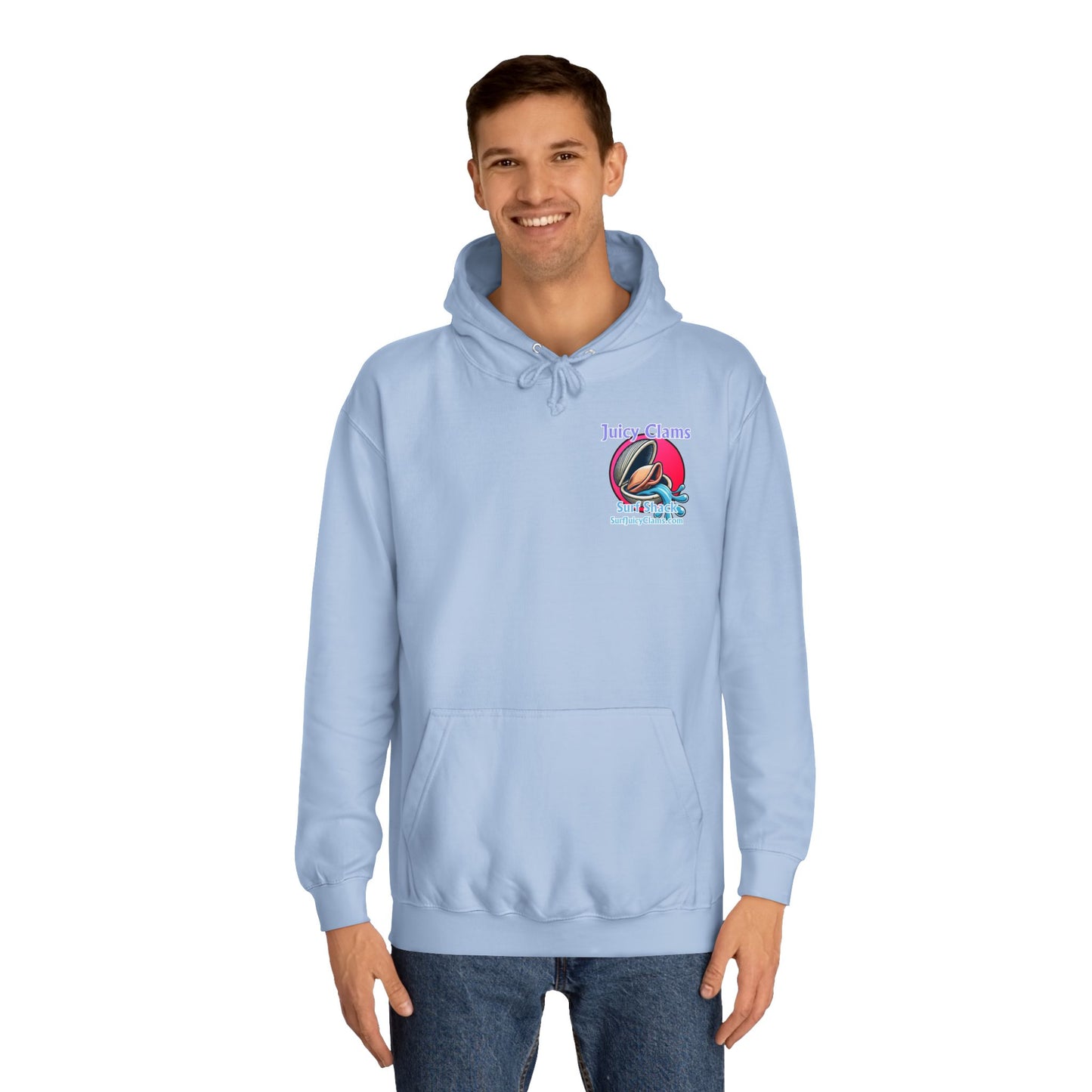 Juicy Clams Unisex College Hoodie (A007)