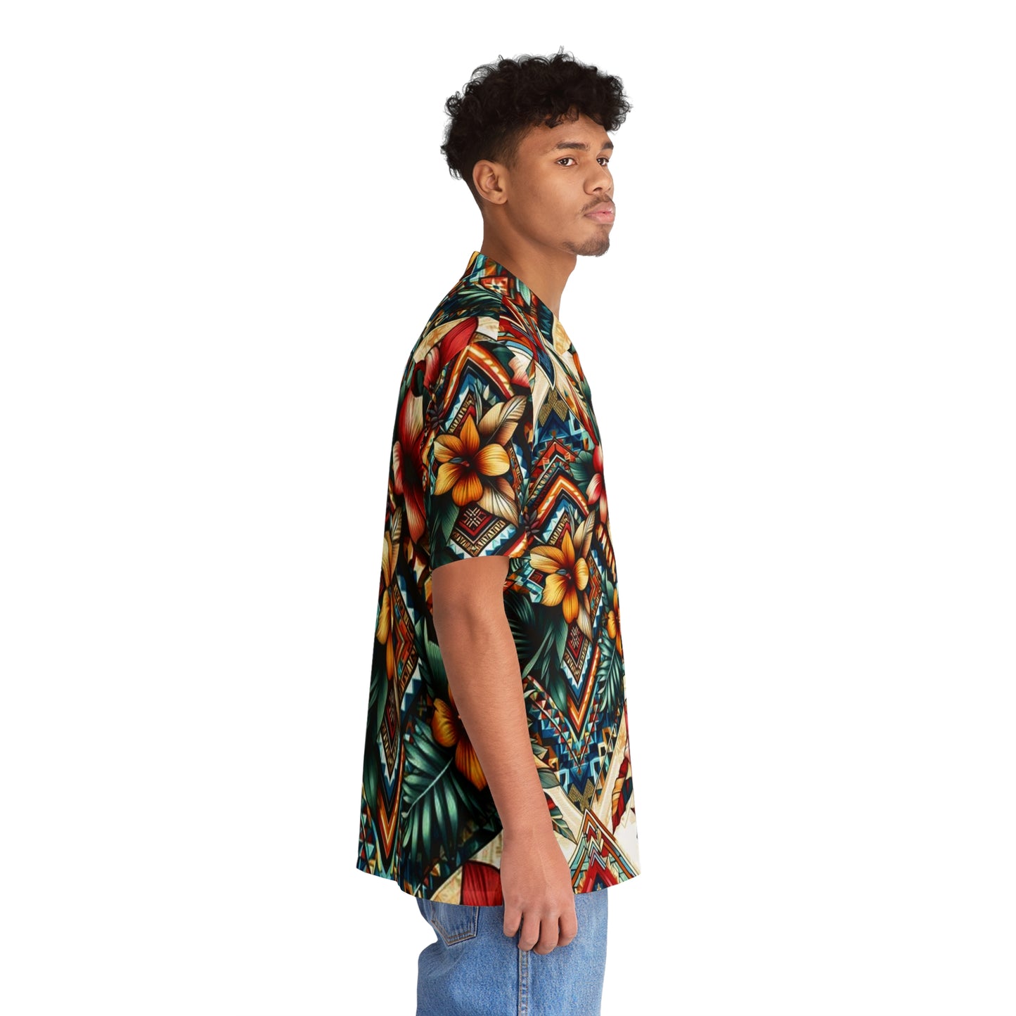 Juicy Clams Men's Hawaiian Shirt (1149)