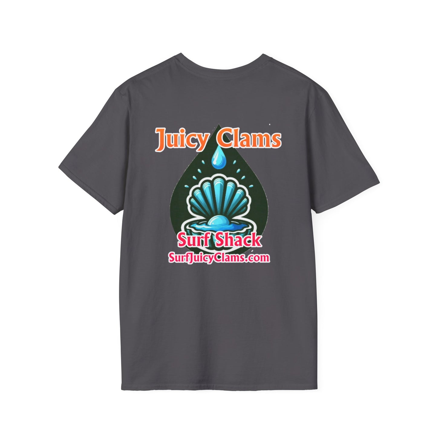 Juicy Clams Unisex Logo T-Shirt (A015)