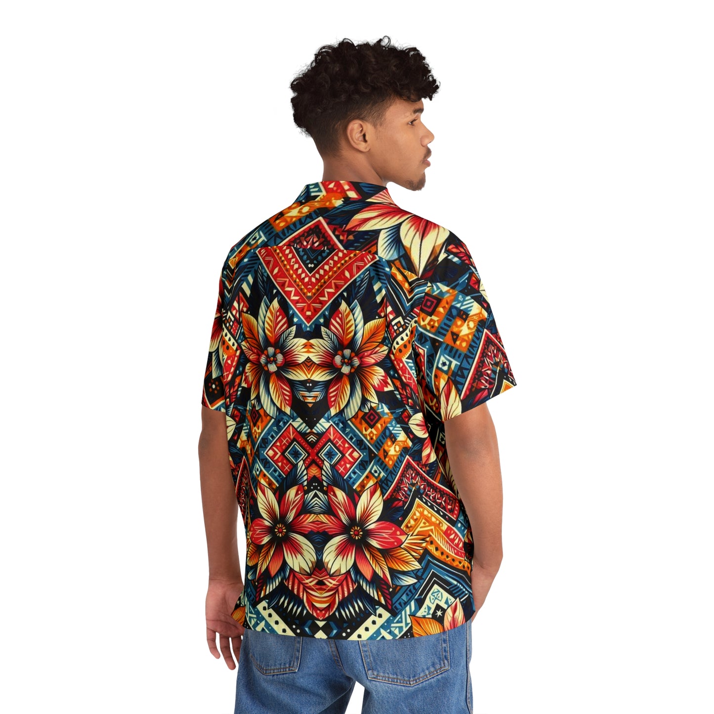 Juicy Clams Men's Hawaiian Shirt (H004)