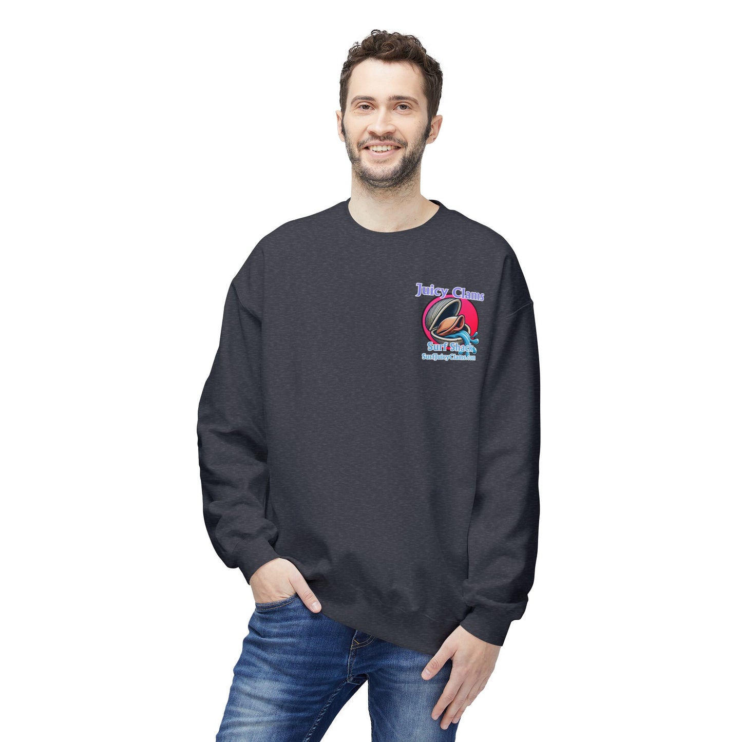 Juicy Clams Unisex Midweight Sweatshirt (A007)