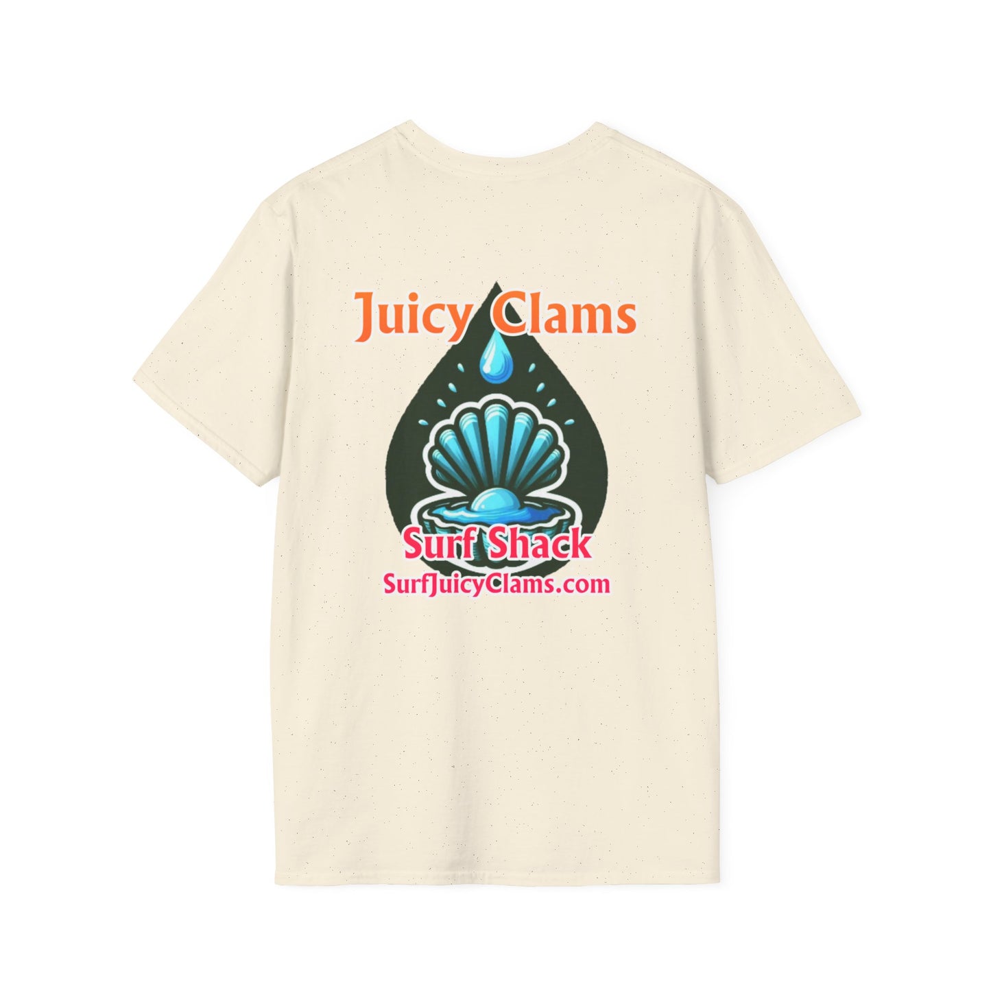Juicy Clams Unisex Logo T-Shirt (A015)