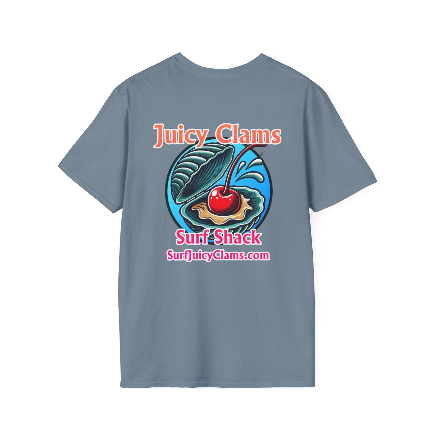 Juicy Clams Unisex Logo T-Shirt (A003)