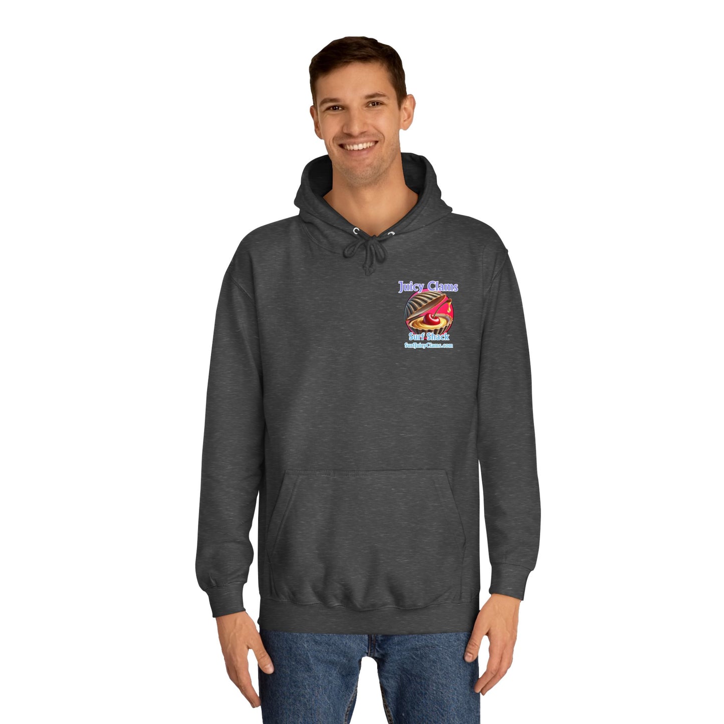 Juicy Clams Unisex College Hoodie (A012)