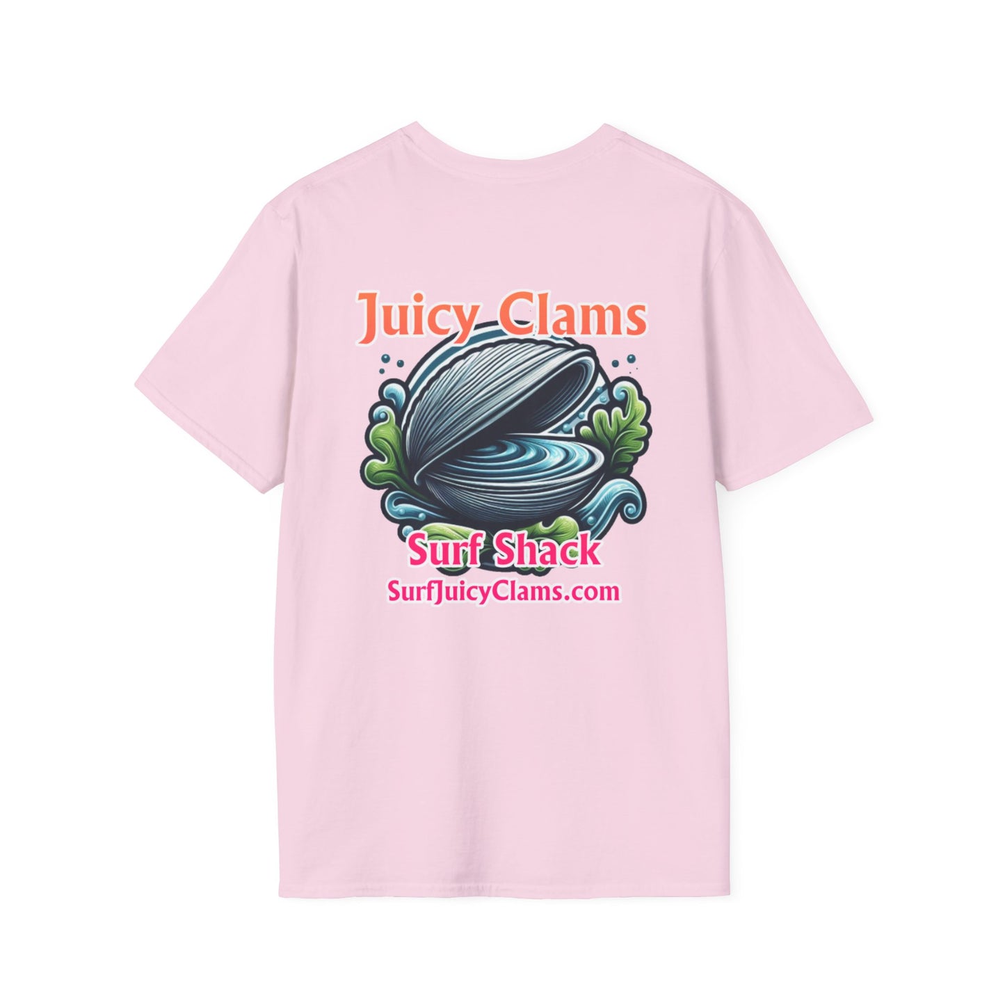 Juicy Clams Unisex Logo T-Shirt (A013)