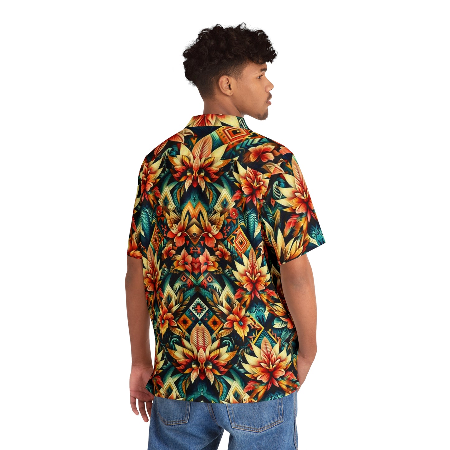 Juicy Clams Men's Hawaiian Shirt (H009)